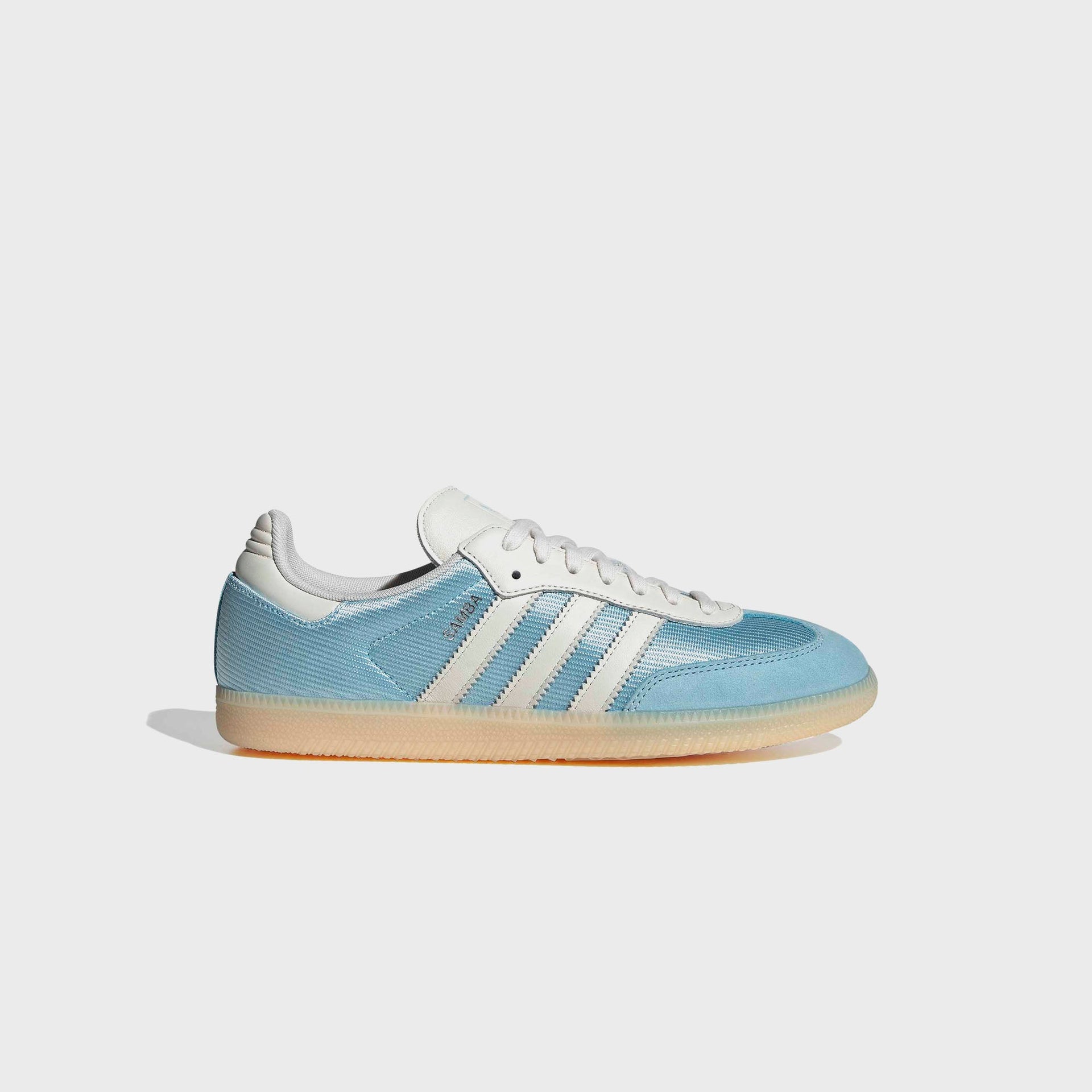 adidas Samba OG - Icey Blue / Chalk White / Sand Strata Kith adidas Samba OG - Icey Blue / Chalk White / Sand Strata Kith