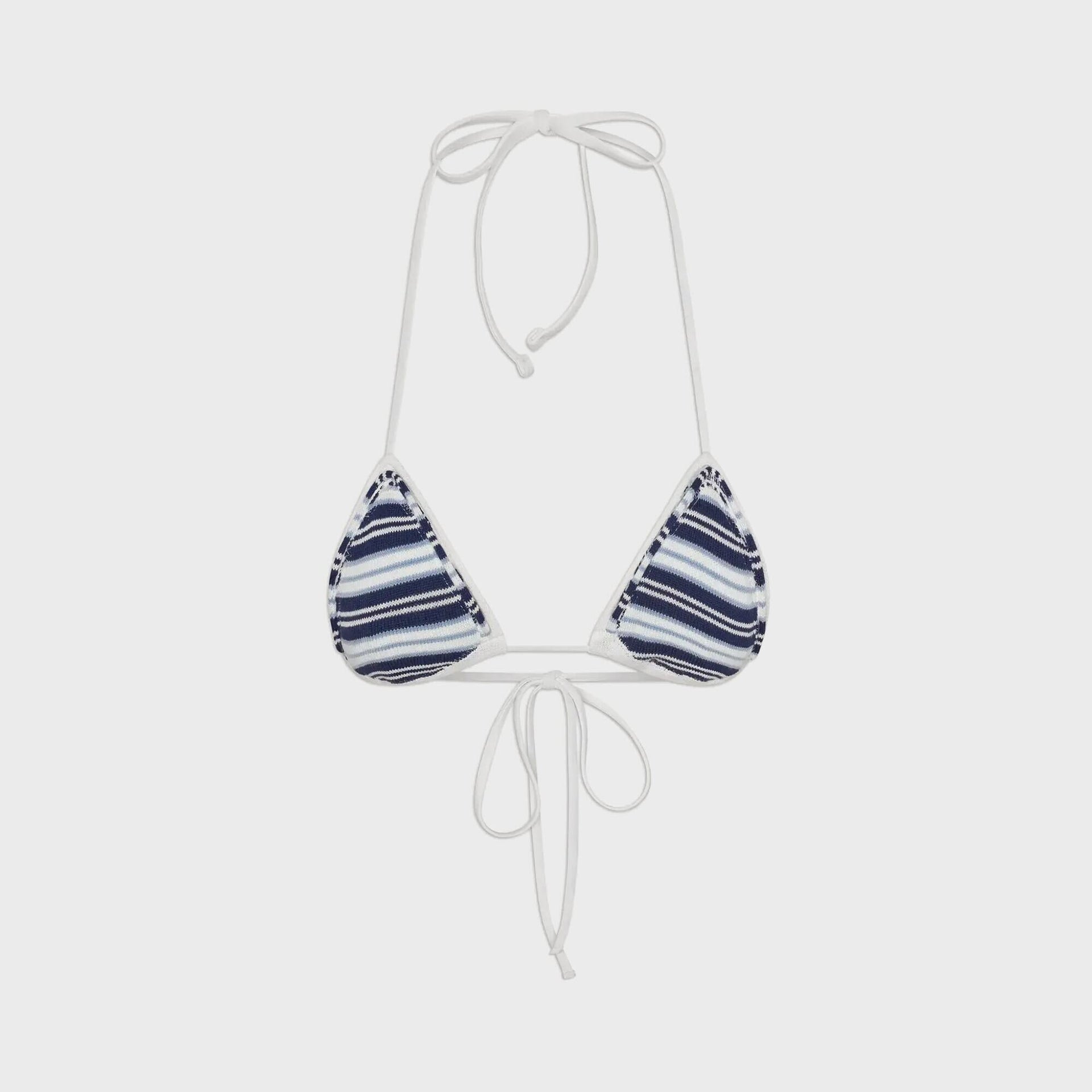 Frankies Bikinis x Jennie Nick Knit Top - Arctic Stripe