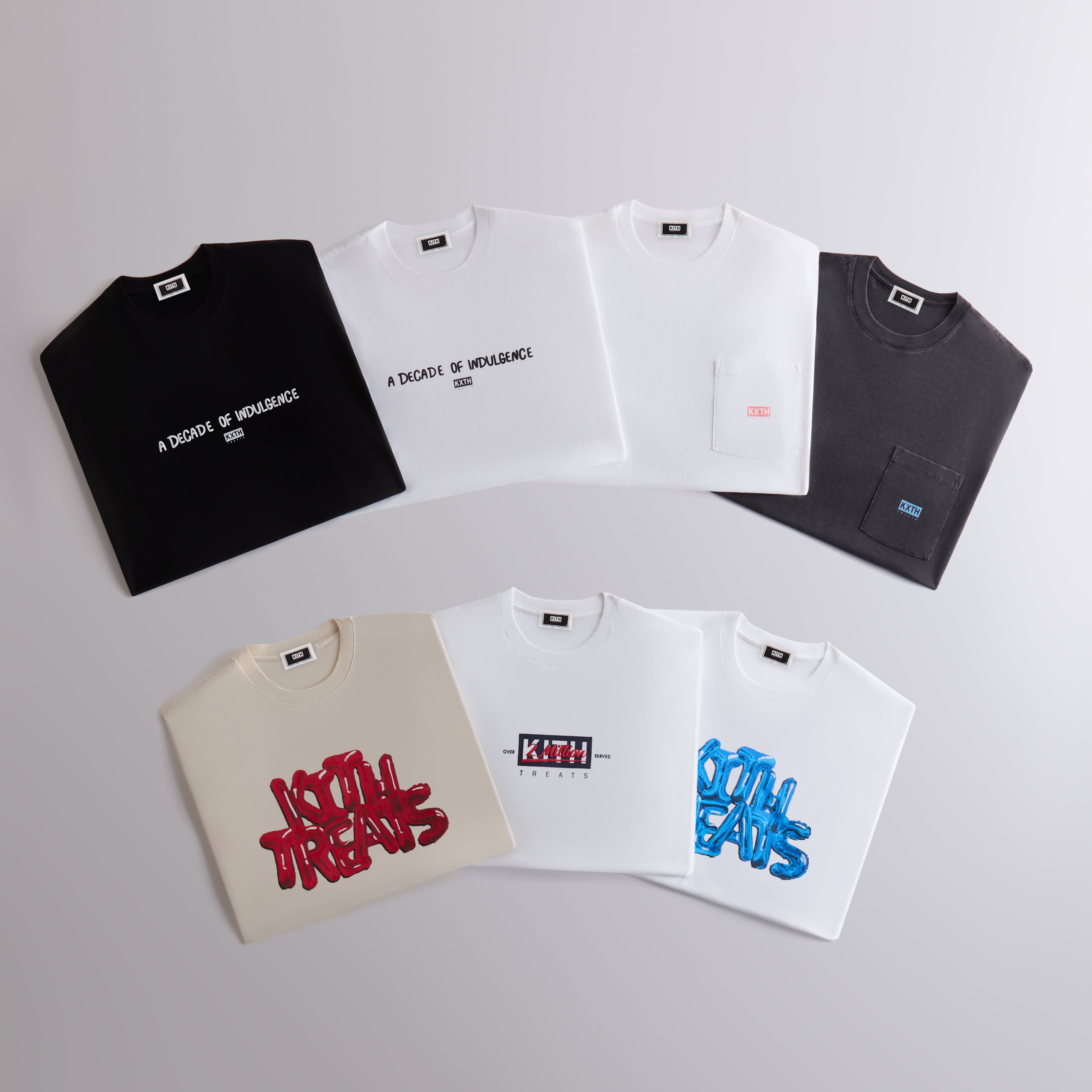 KITH treats Tシャツ ホワイト S Kith Treats Mosaic Sakura Box logo Tee White – THEPARKS
