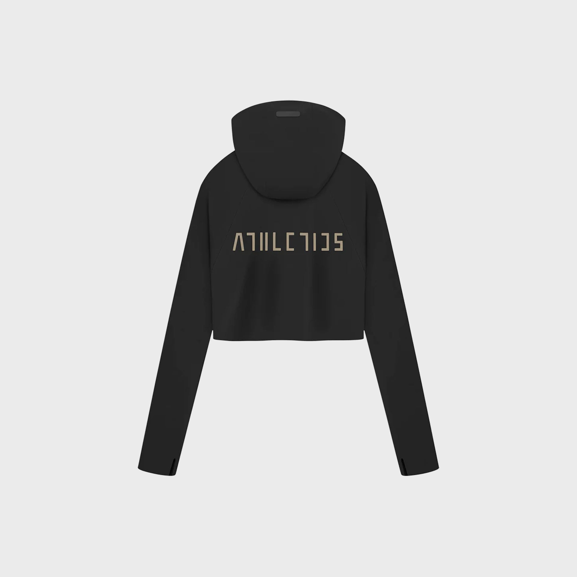 Adidas x Fear of God Athletics Base Layers Crop Hoodie - Black