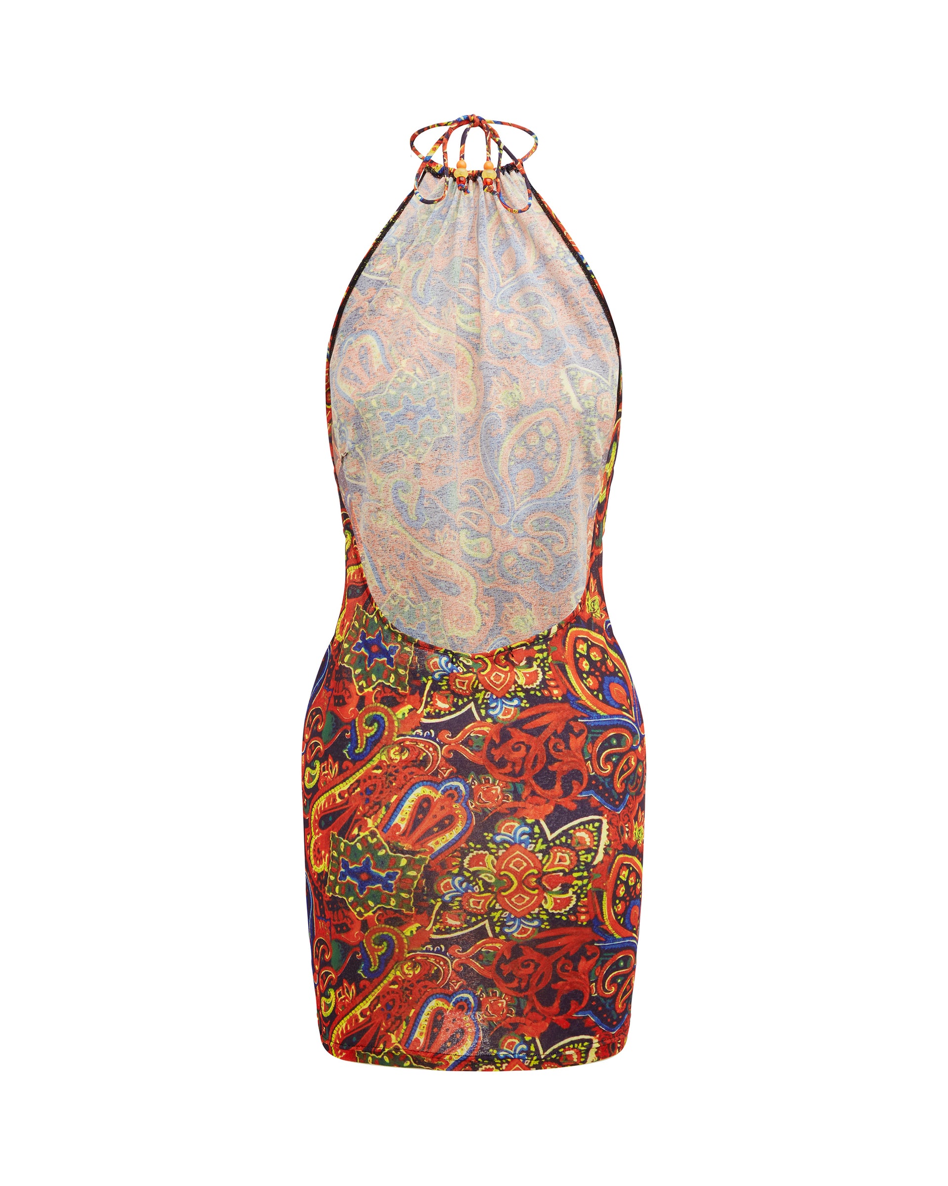 Its Now Cool The Halter Mini Dress - Babushka
