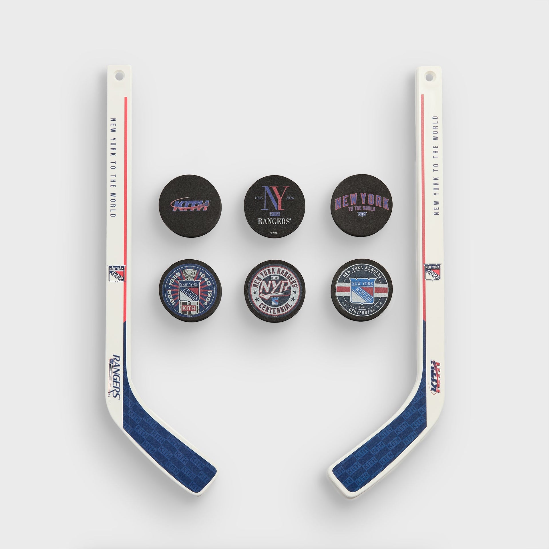 Kith & Inglasco for the New York Rangers 8-Pack Action Set - Multi