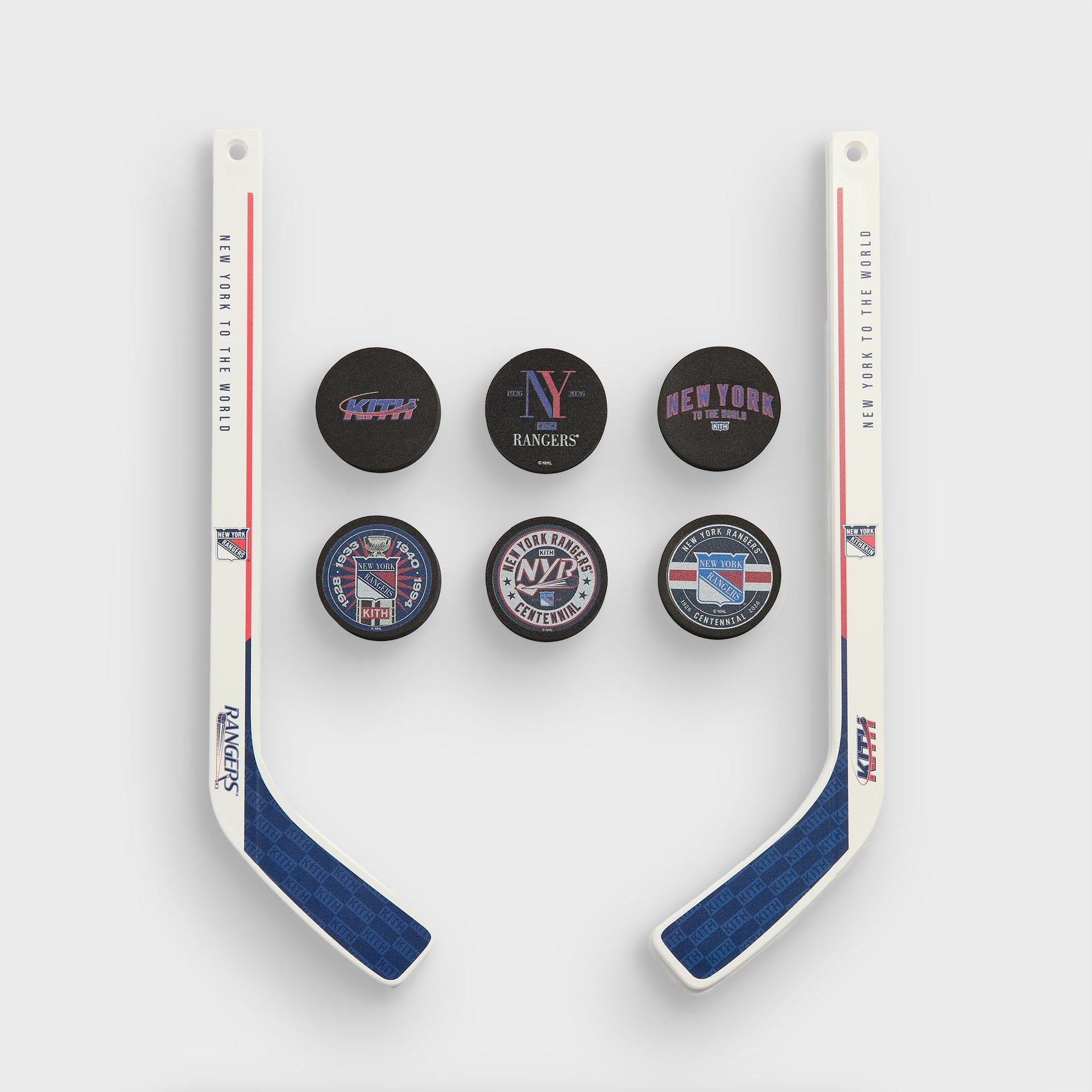 Kith & Inglasco for the New York Rangers 8-Pack Action Set - Multi - PH