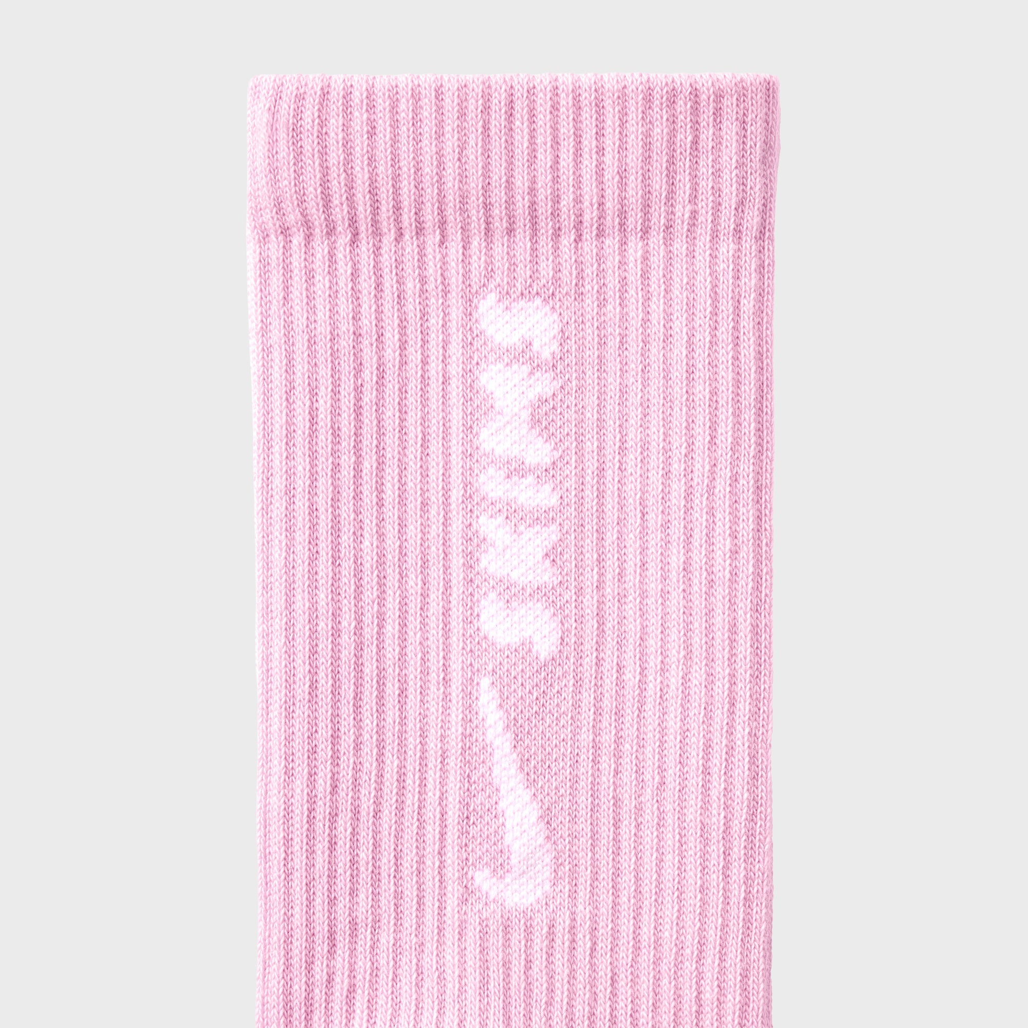 NikeSKIMS 3-Pack Dri-FIT Crew Socks - Bubblegum / Snow / Heather
