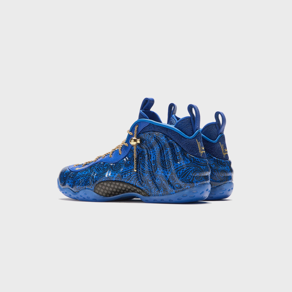 Nike x Victor Solomon Air Foamposite - Varsity Royal / Metallic Gold / Black