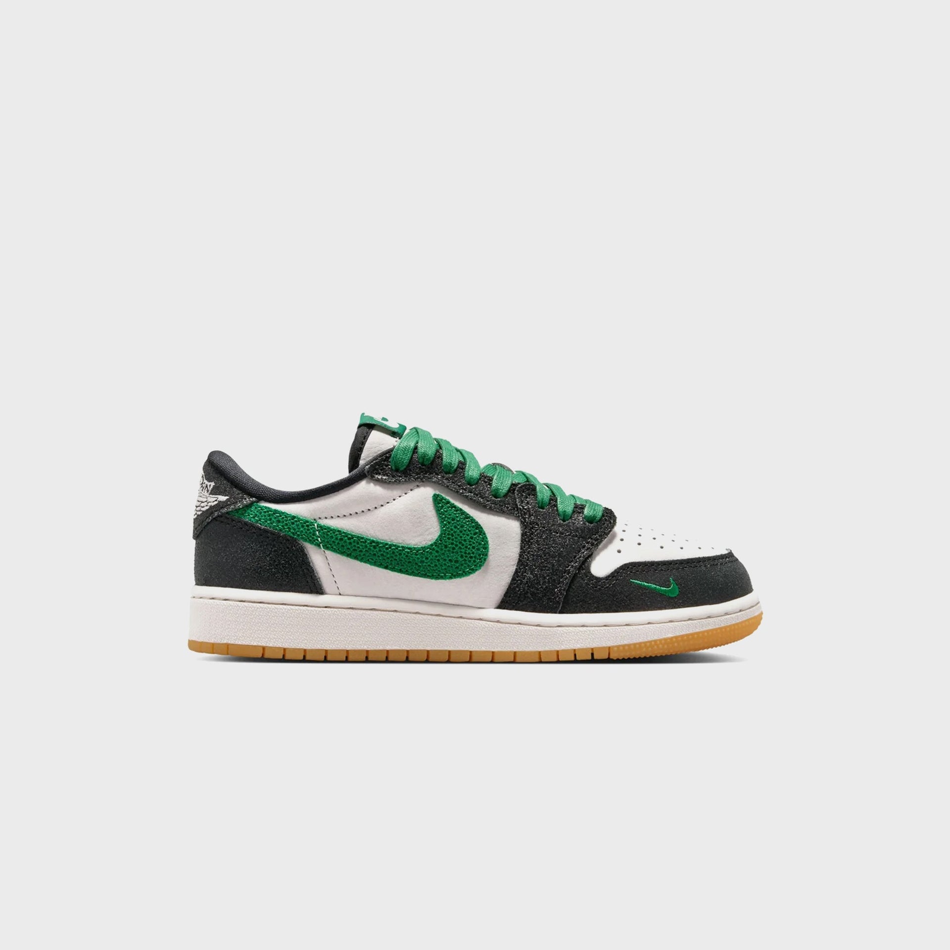 Jordan GS Air Jordan 1 Retro Low OG - Phantom / Black / Multicolor / Pine Green