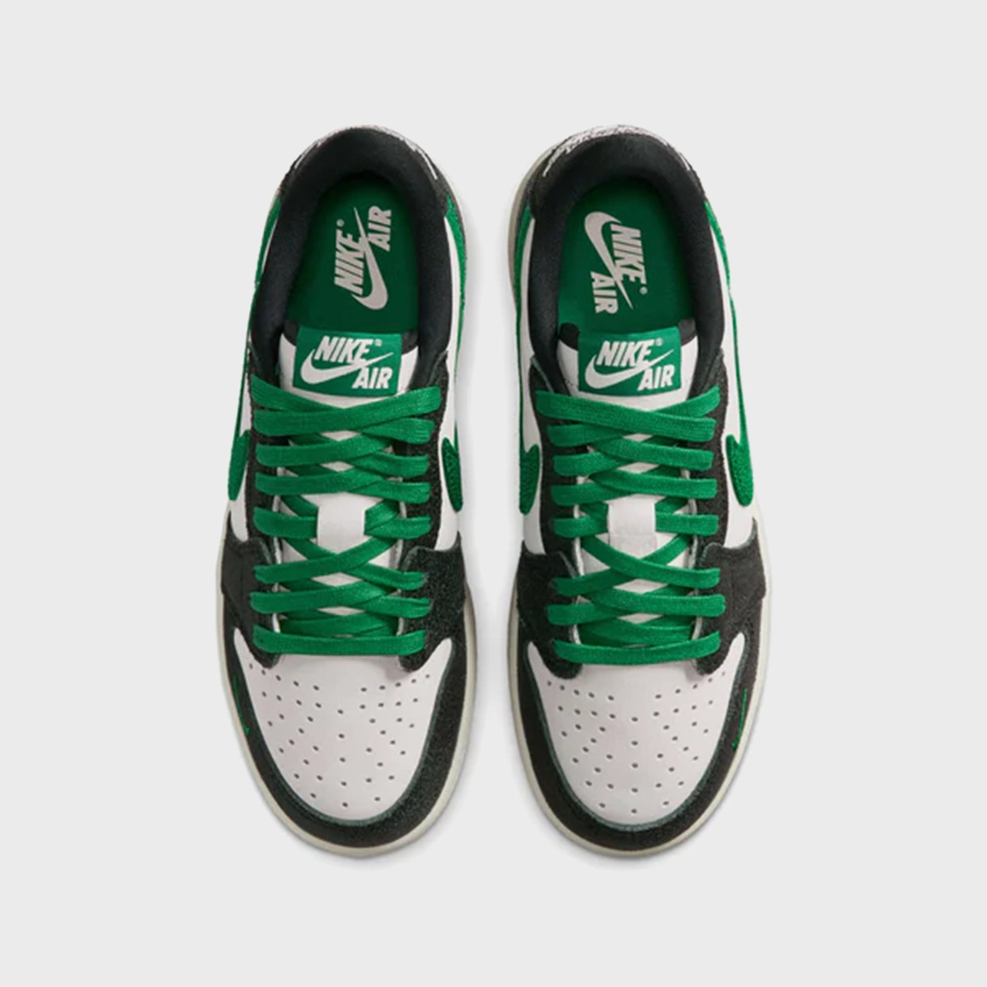Jordan GS Air Jordan 1 Retro Low OG - Phantom / Black / Multicolor / Pine Green