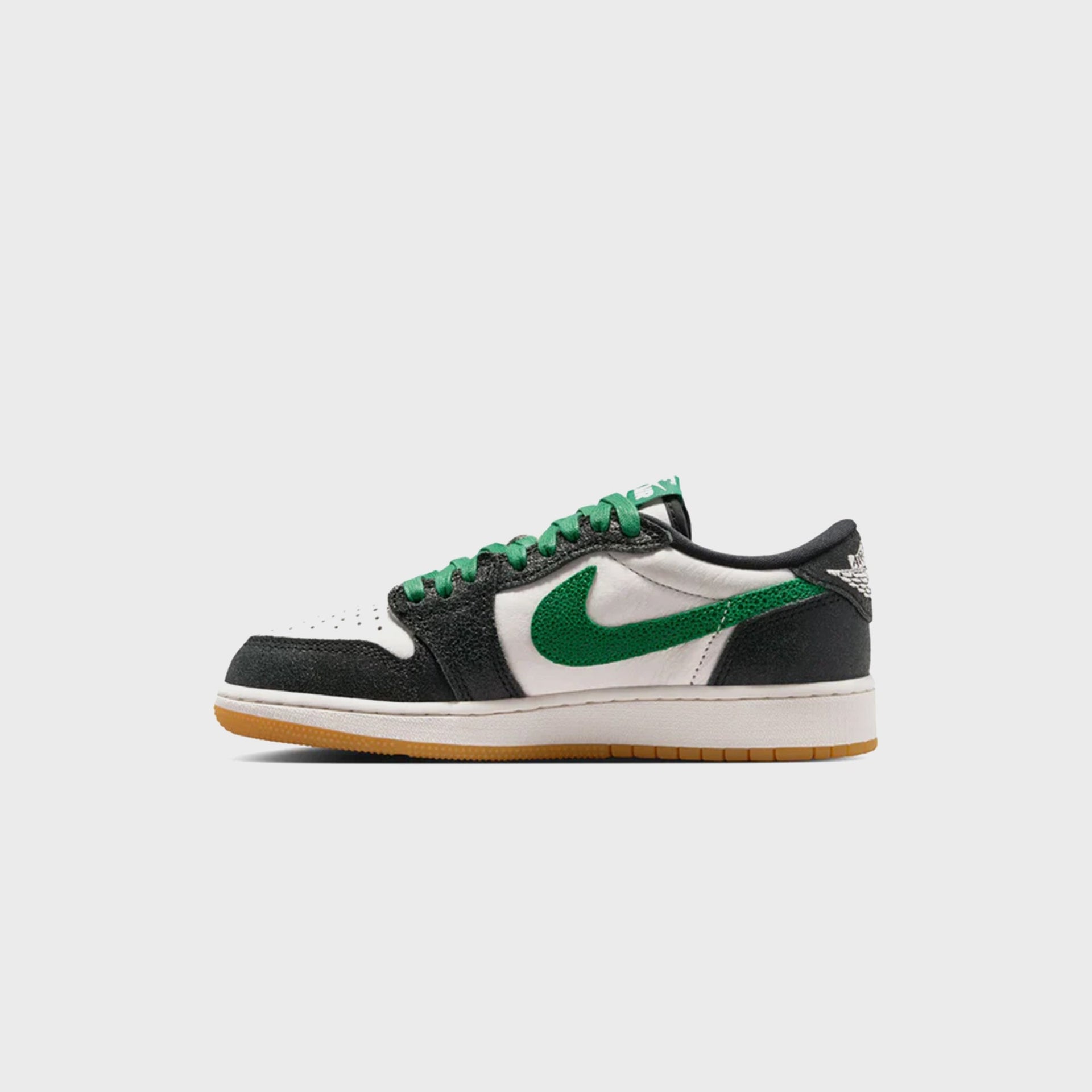 Jordan GS Air Jordan 1 Retro Low OG - Phantom / Black / Multicolor / Pine Green
