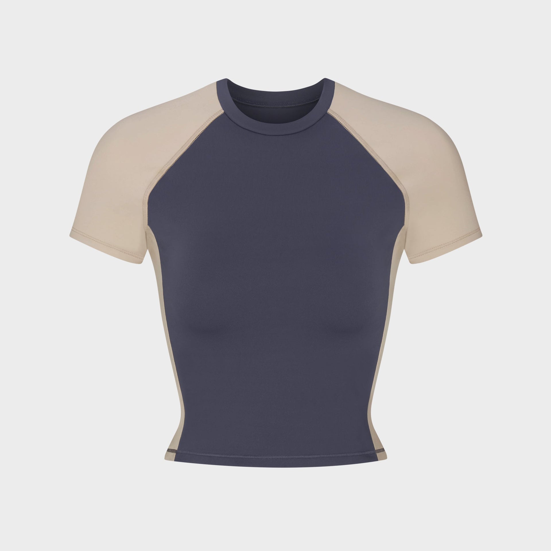 NikeSKIMS Matte Shine Mix Crop Top - Deep Royal / Stone