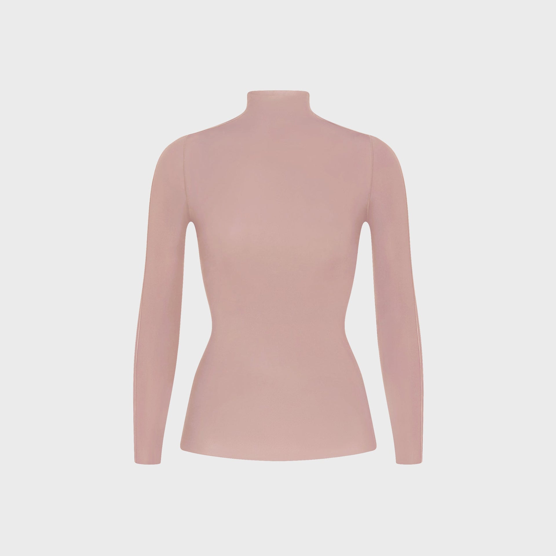 NikeSKIMS Weightless Mock-Neck Long Sleeve Top - Himalayan