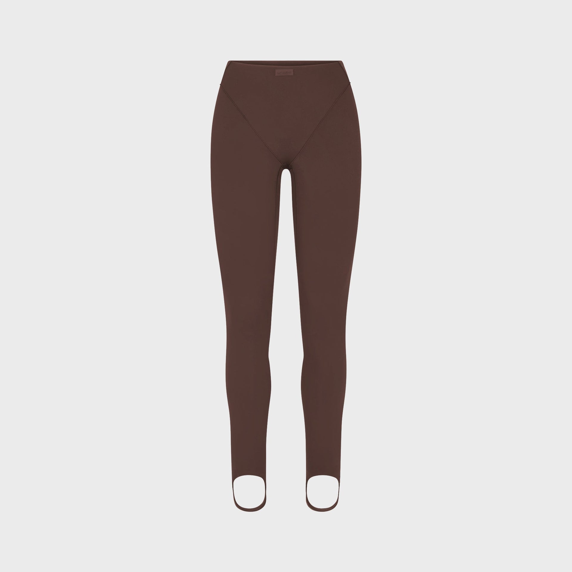 NikeSKIMS Matte V-Panel Sitrrup Leggings - Dark Sepia