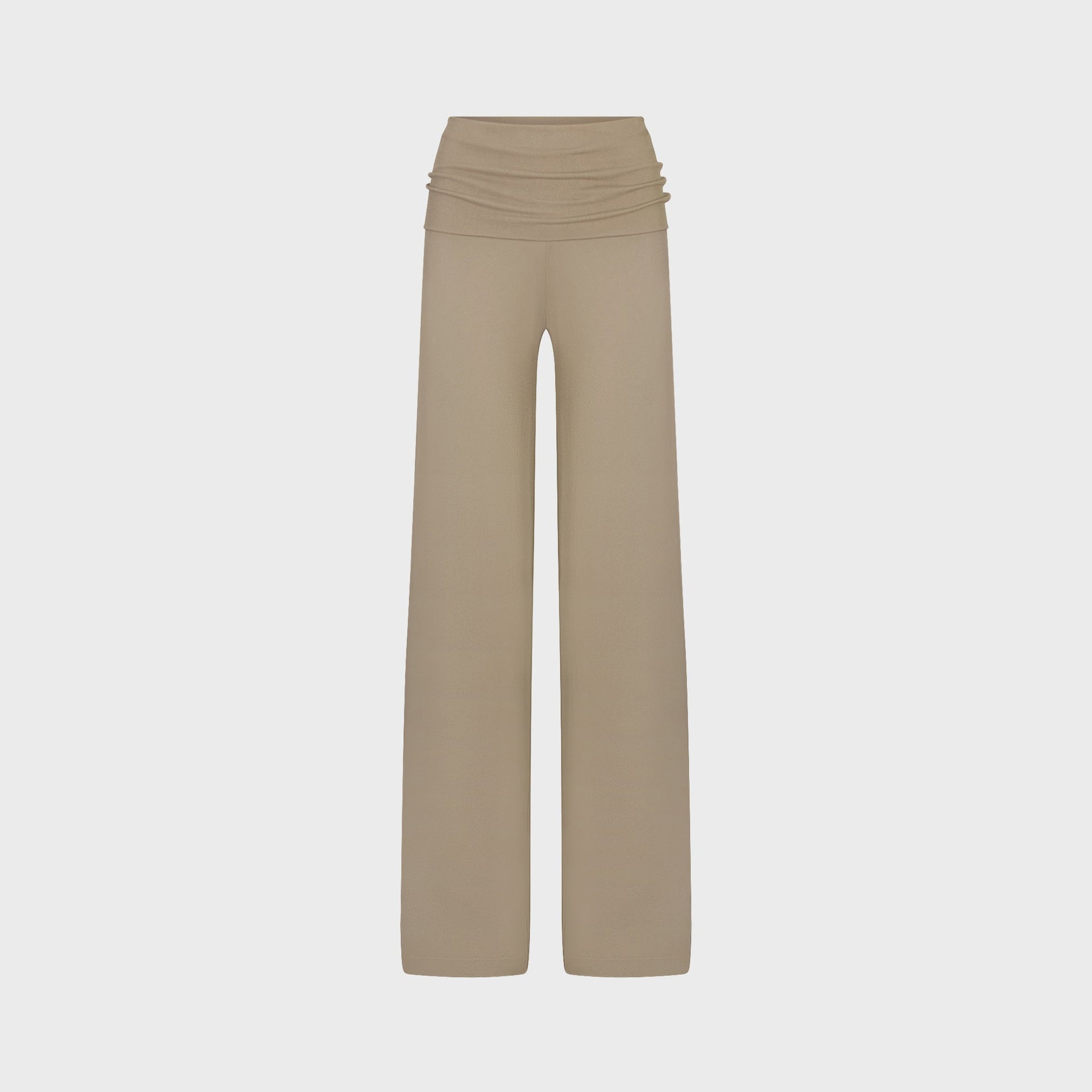 NikeSKIMS Stretch Knit Wide-Leg Pants - Dune