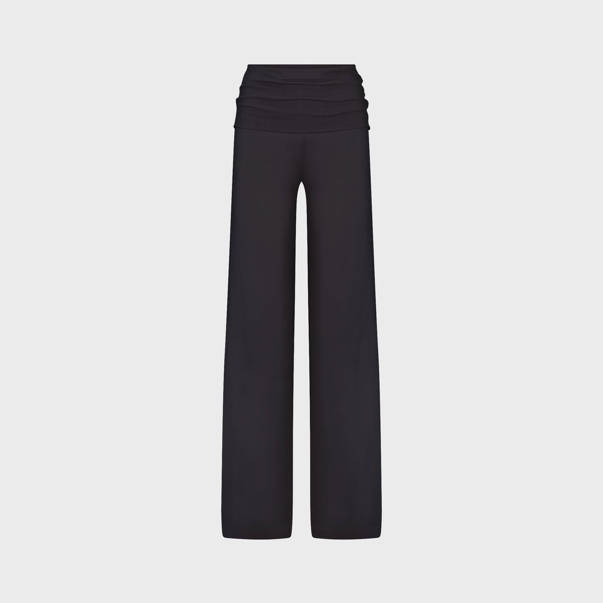 NikeSKIMS Stretch Knit Wide-Leg Pants - Obsidian