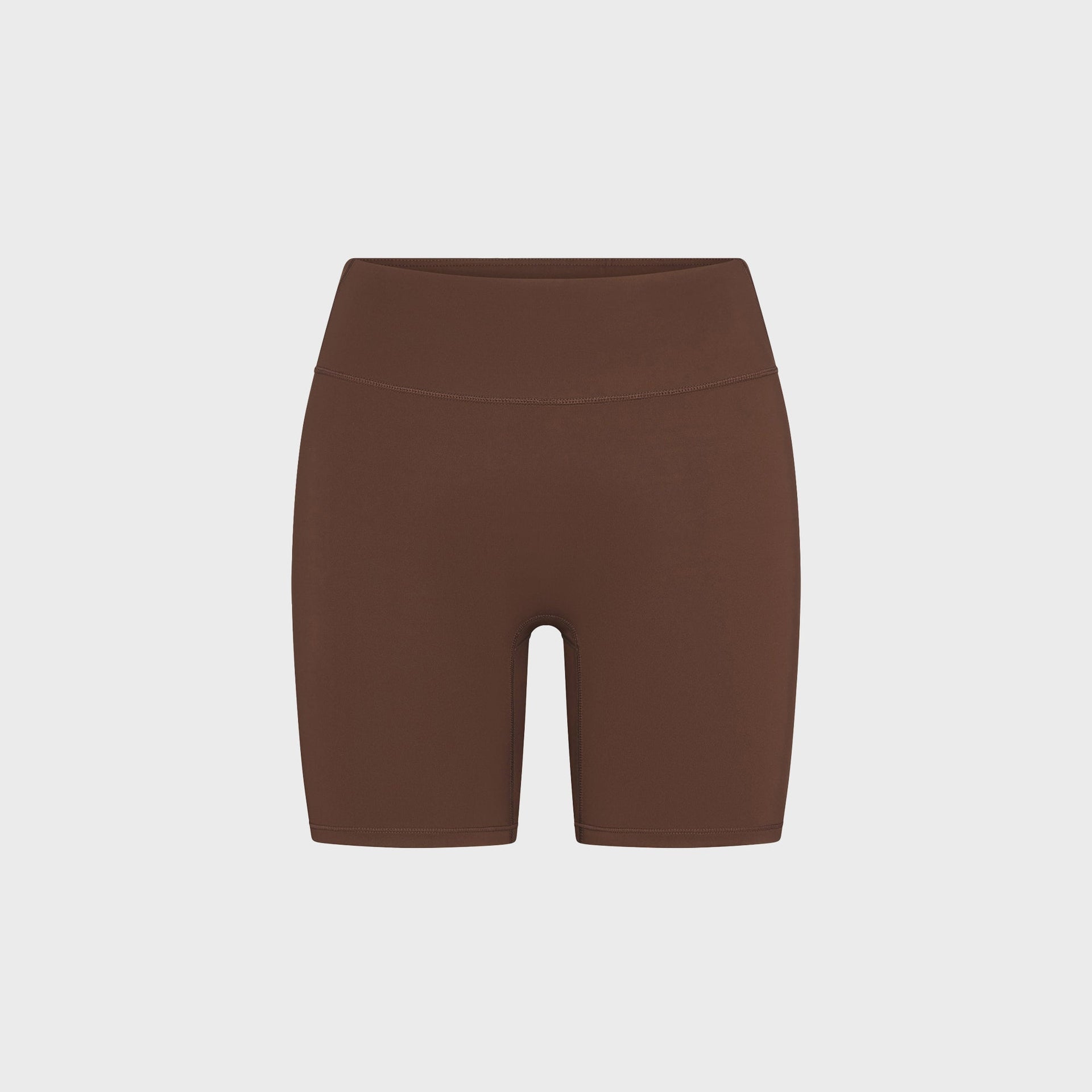 NikeSKIMS Matte High-Waisted Biker Shorts - Dark Sepia