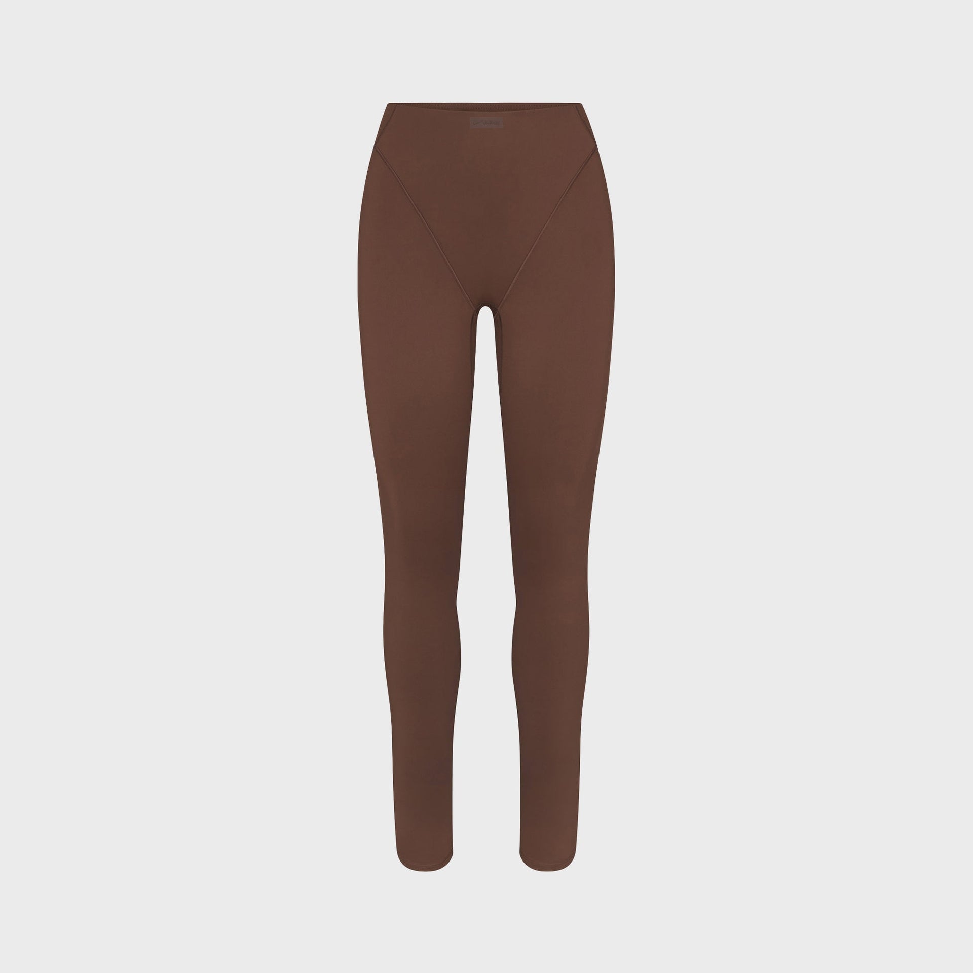 NikeSKIMS Matte High-Waisted V-Line Leggings - Dark Sepia