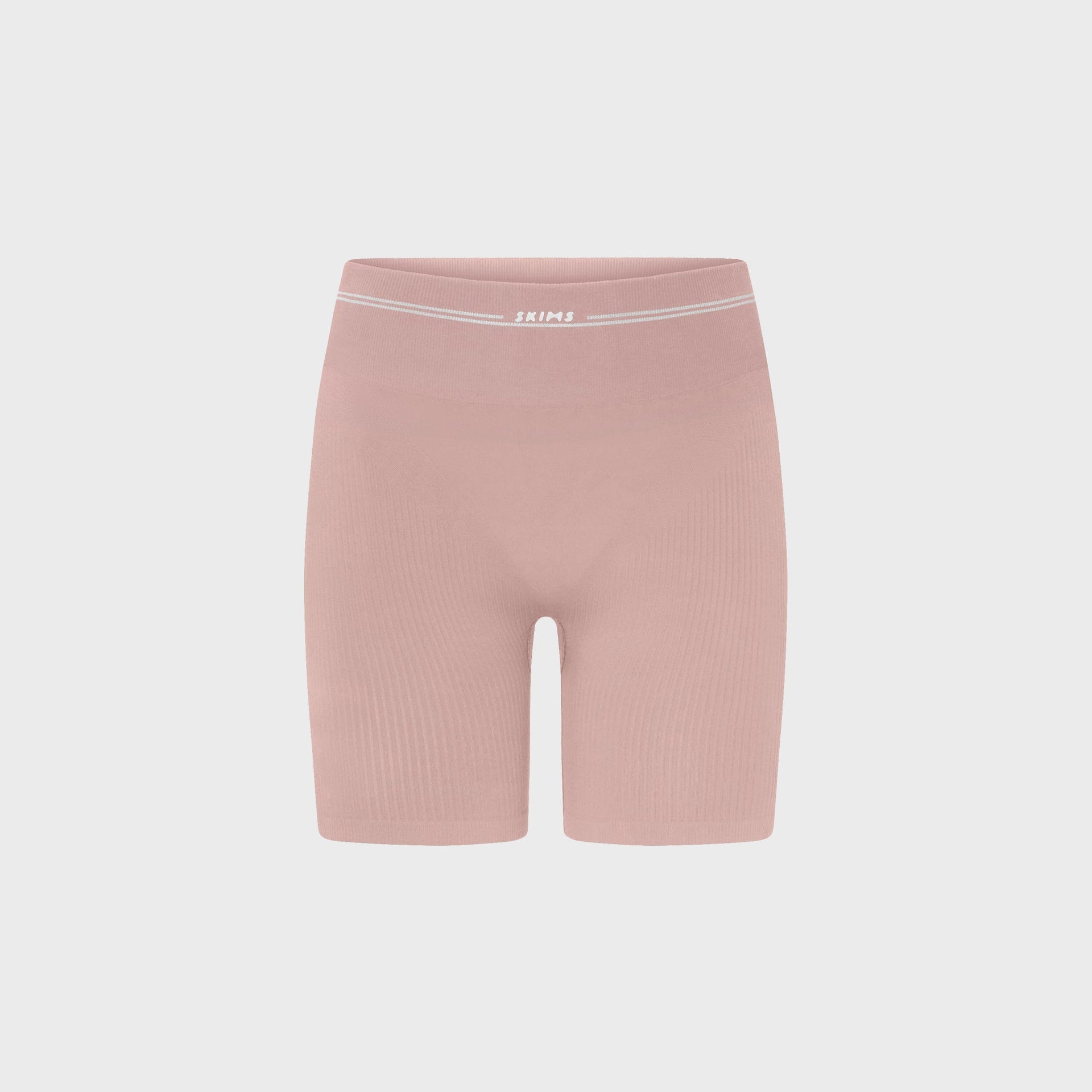 NikeSKIMS Ribbed Seamless Shorts - Himalayan / Ecru