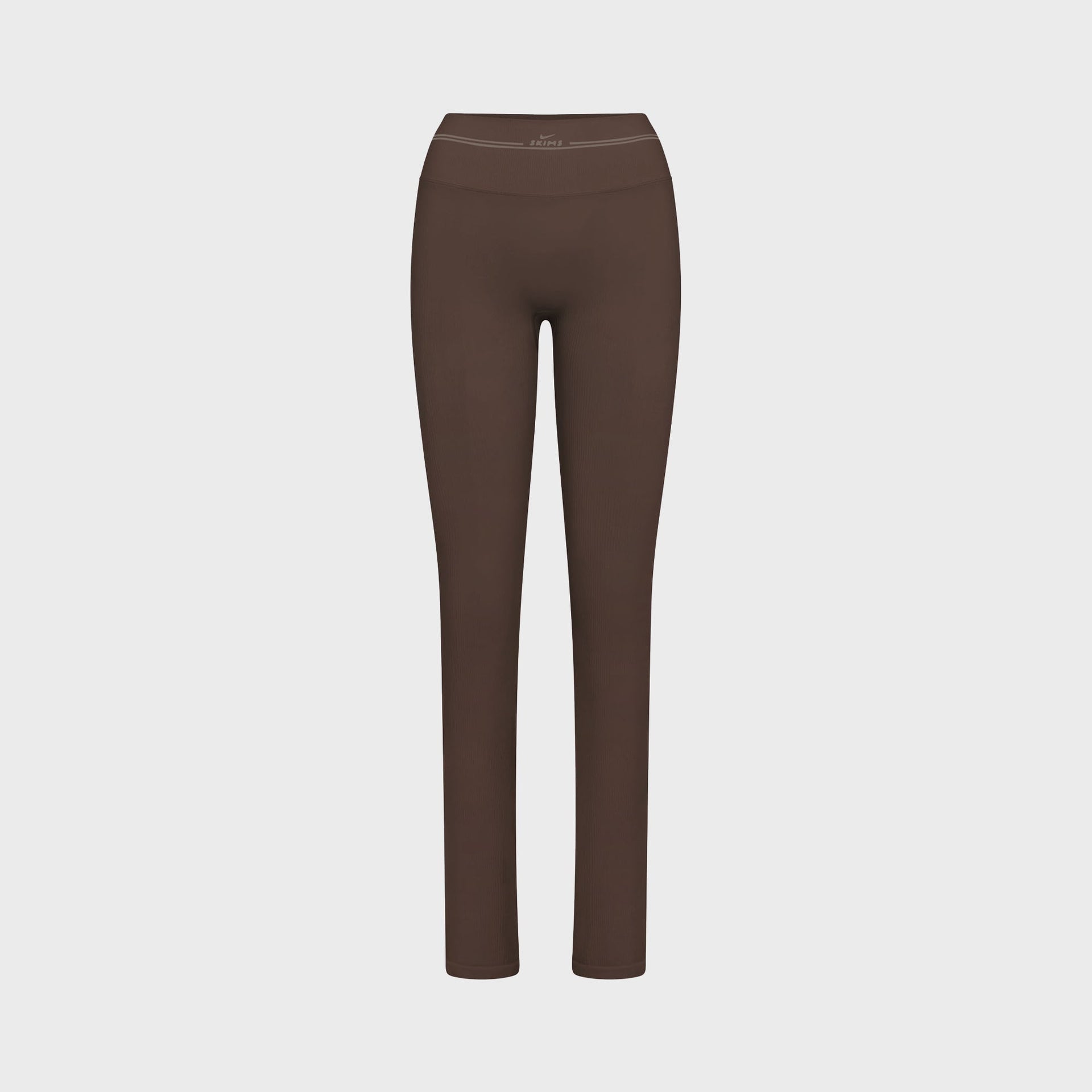NikeSKIMS Ribbed Seamless Straight Leggings - Phoenix / Truffle