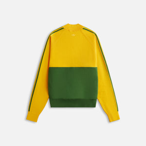 adidas Originals by Wales Bonner Knit Track Top - Gold / Green