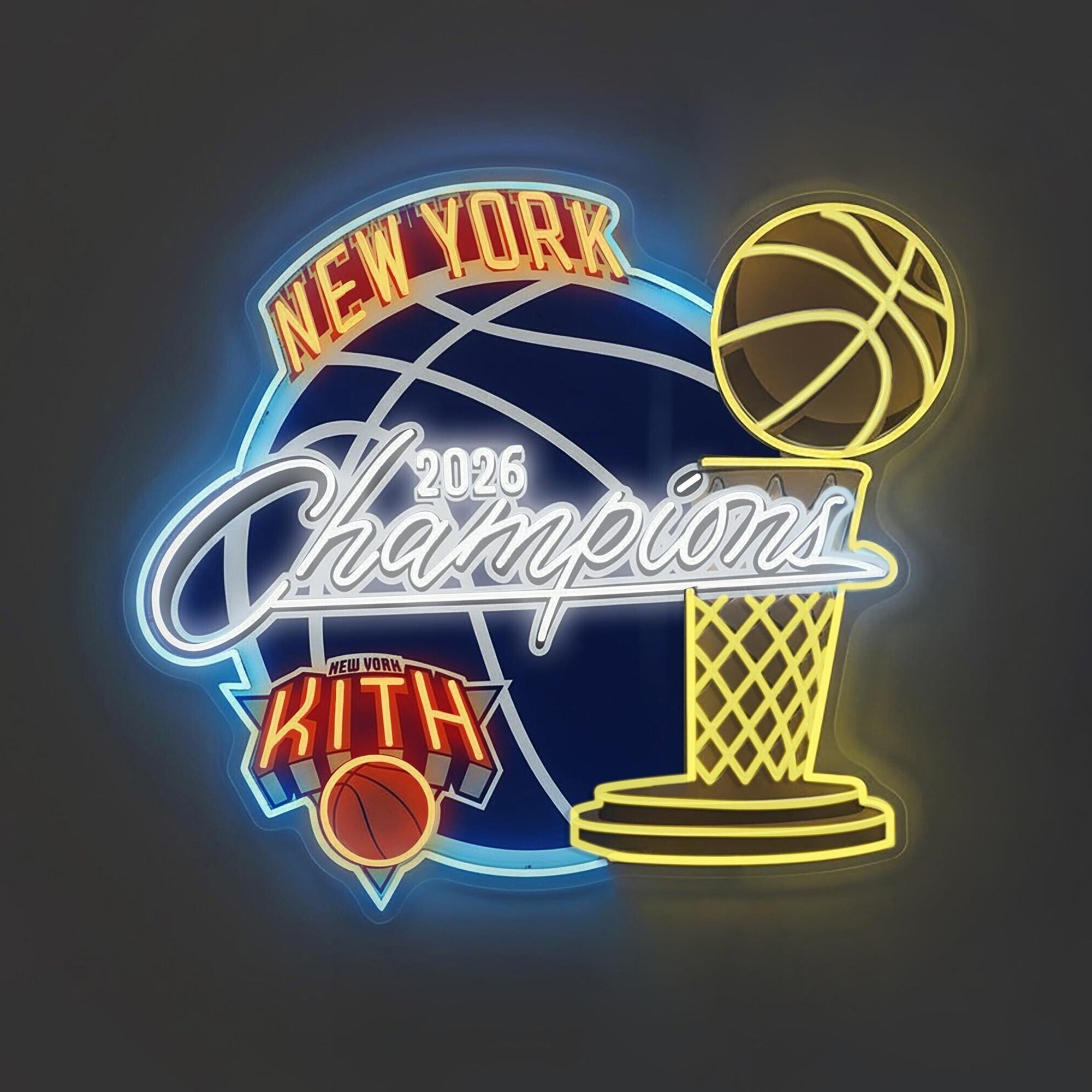 MADE-TO-ORDER | Kith & Yellowpop for the New York Knicks - 2026 Champi