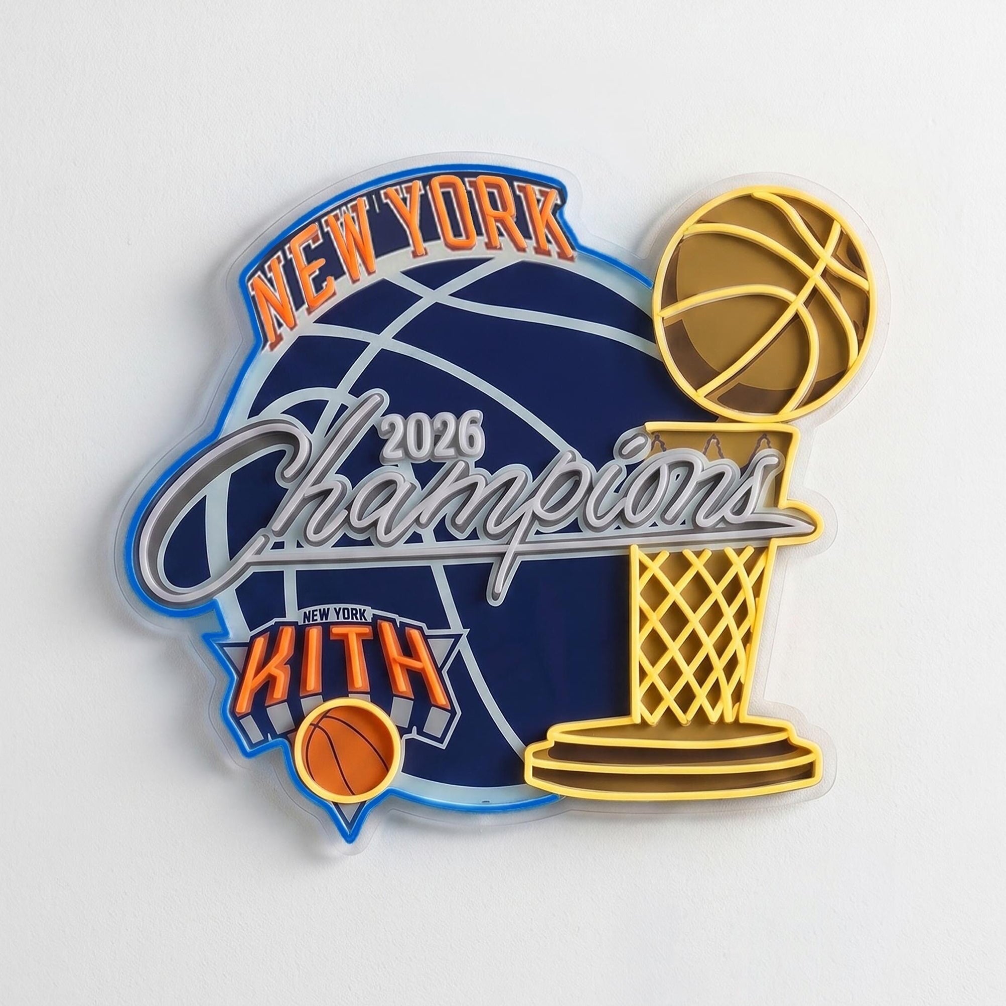 MADE-TO-ORDER | Kith & Yellowpop for the New York Knicks - 2026 Champi