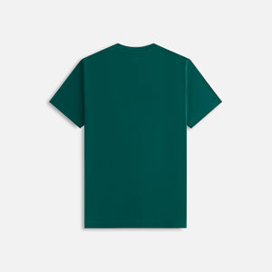 Moncler Flocked Logo Tee - Forest Green