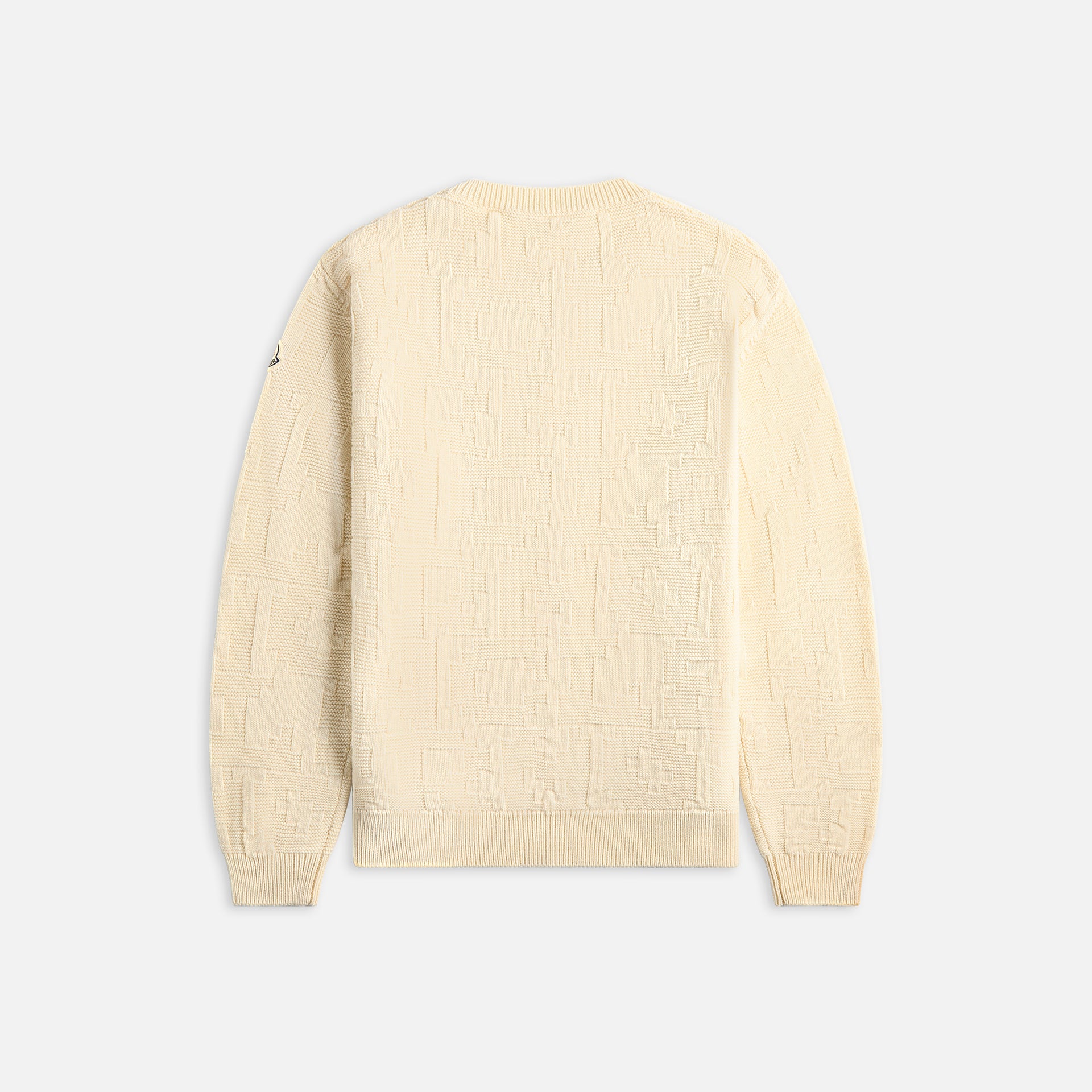 Moncler Wool Cordonet Crewneck - Sand Beige