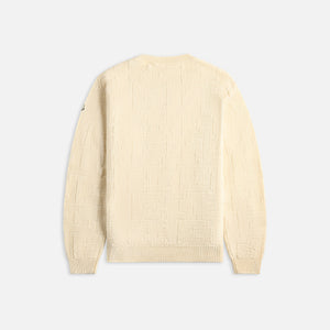 Moncler Wool Cordonet Crewneck - Sand Beige