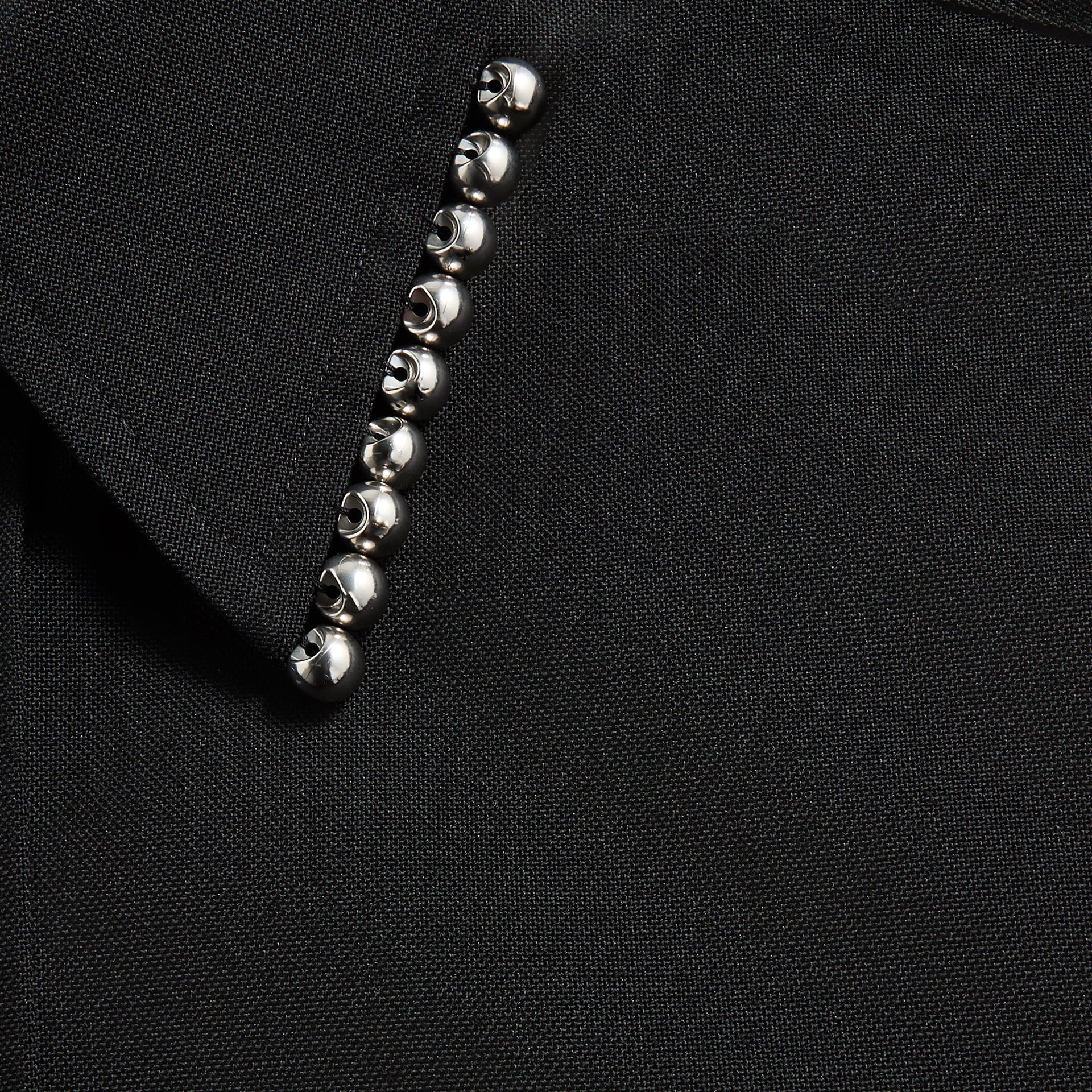 Jil Sander Shirt with Ball Studs ‚Äì Black
