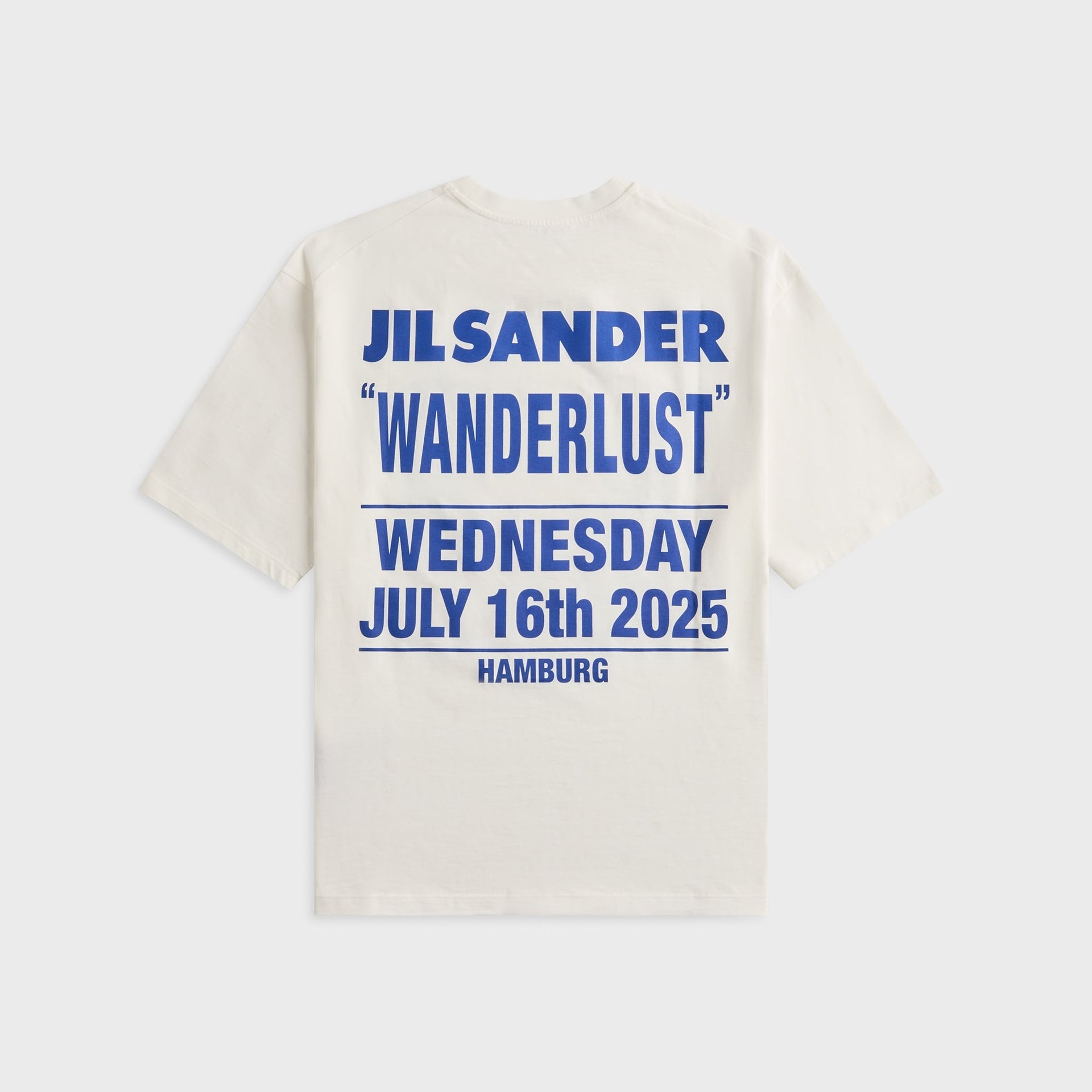 Jil Sander Wanderlust Crewneck Tee - Medium Shade Photograph