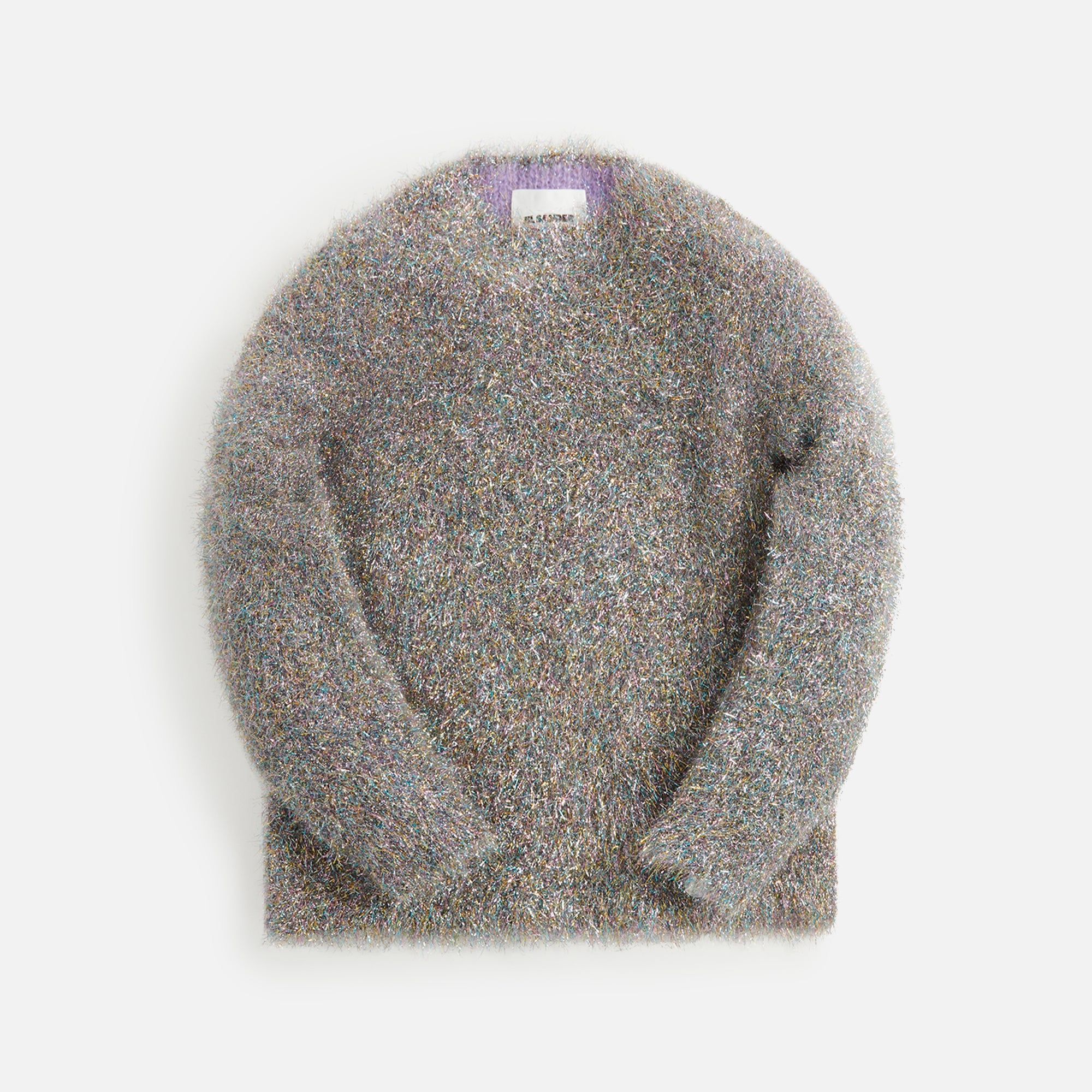 Jil Sander Chunky Lurex Mohair Double Face Sweater - Multi – Kith