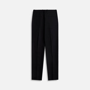 Jil Sander Open Wool Canvas Trouser - Black