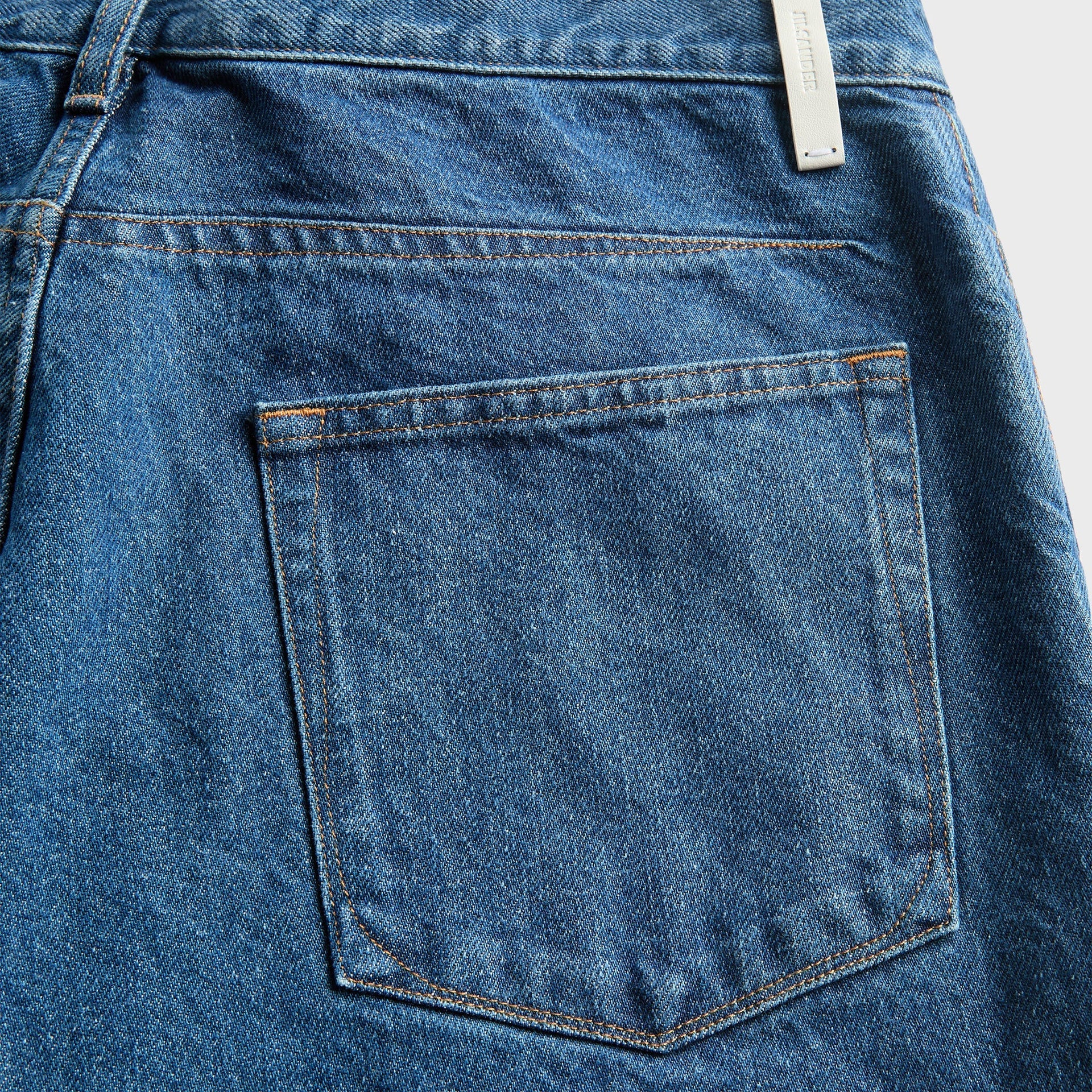 Jil Sander Denim Cut-Out Trouser - Medium Denim