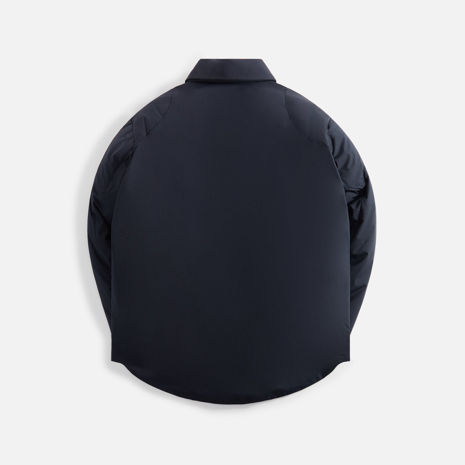 Jil Sander Polyurethane Cotton Down Shirt Jacket - Dark Blue