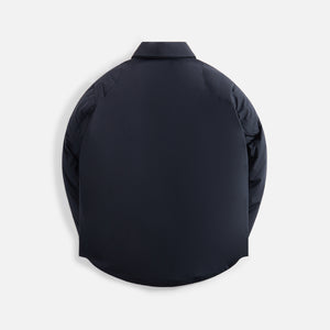 Jil Sander Polyurethane Cotton Down Shirt Jacket - Dark Blue