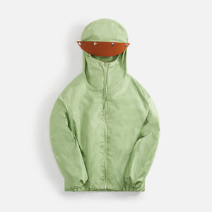 Jil Sander Shiny Recycled Polyester Canvas Jacket - Lime Green