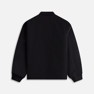 Jil Sander Sharp Wool Gabardine Blouson - Black