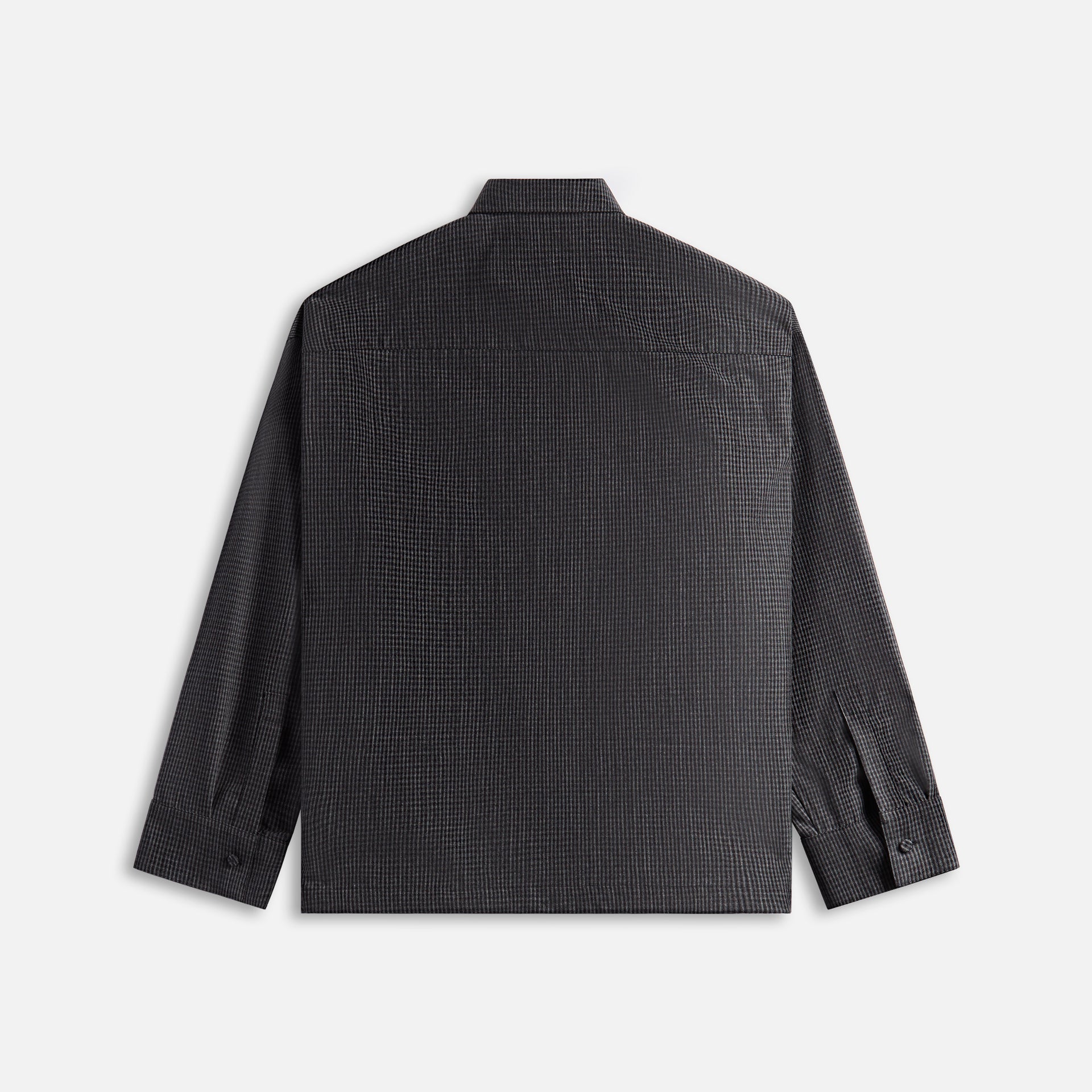 Jil Sander Wool Check Tailoring Jacket - Dark Edge