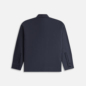 Jil Sander Fine Wool Ripstop Shirt - Carbon Grey