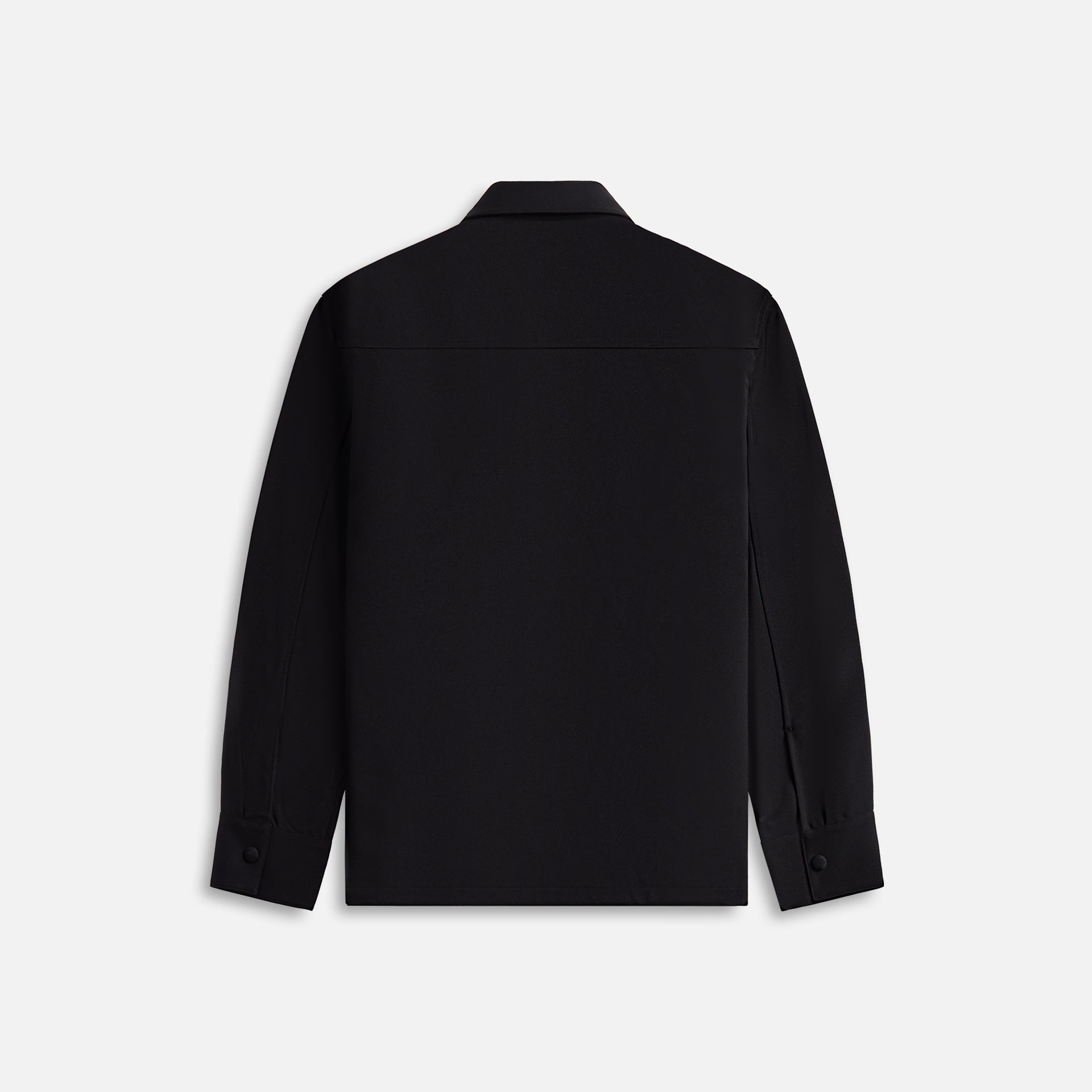 Jil Sander Recycled Polyester Gabardine Zip Jacket - Black