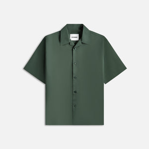 Jil Sander Cotton And Silk Poplin - Celadon Green