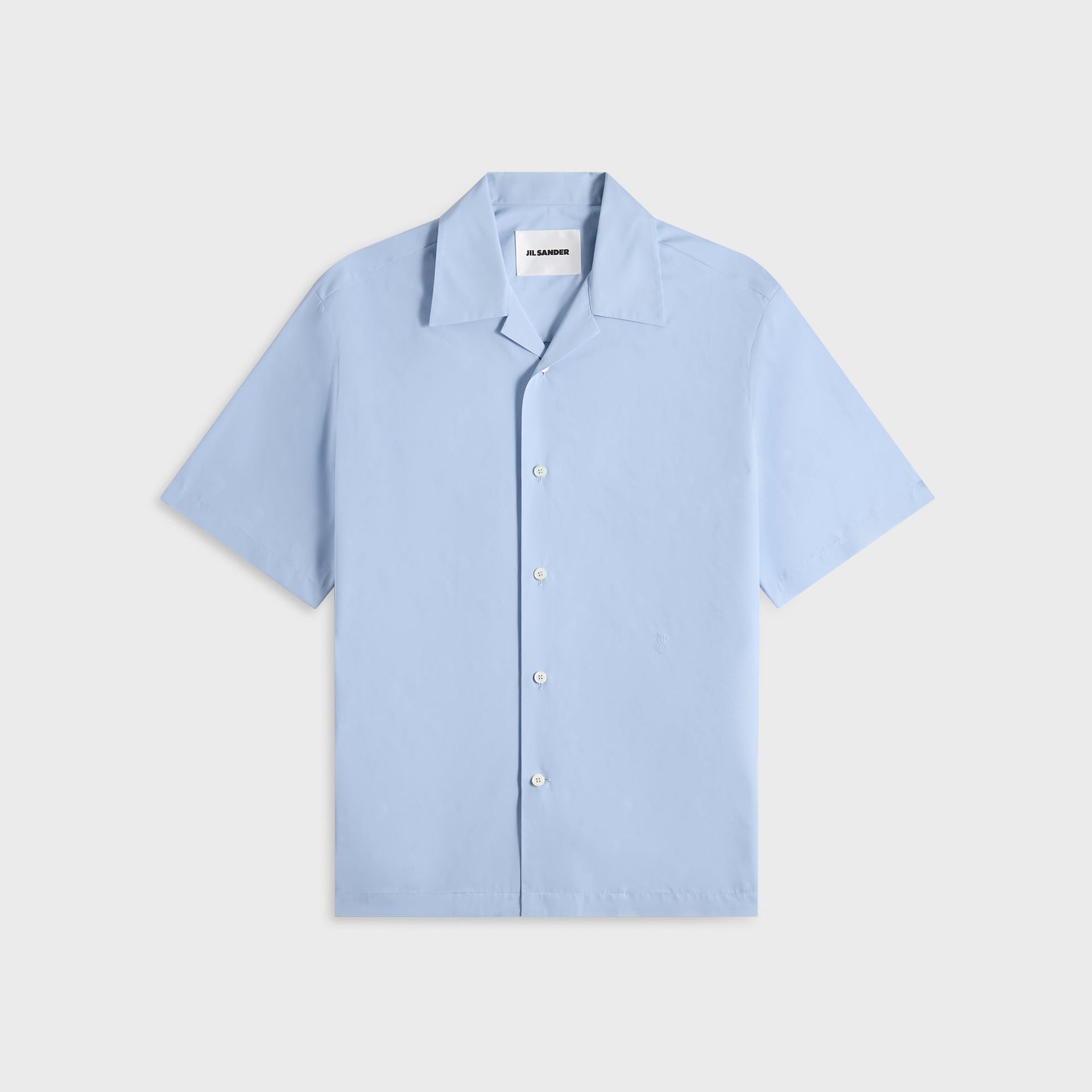 Jil Sander 198 Emb Shirt - Powder Blue