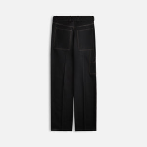 Jil Sander Recycled Polyester Gabardine - Black