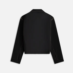 Jil Sander Recycled Polyester Gabardine Blouson - Black