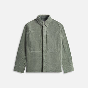 Jil Sander Cotton Corduroy Shirt - Celadon Green