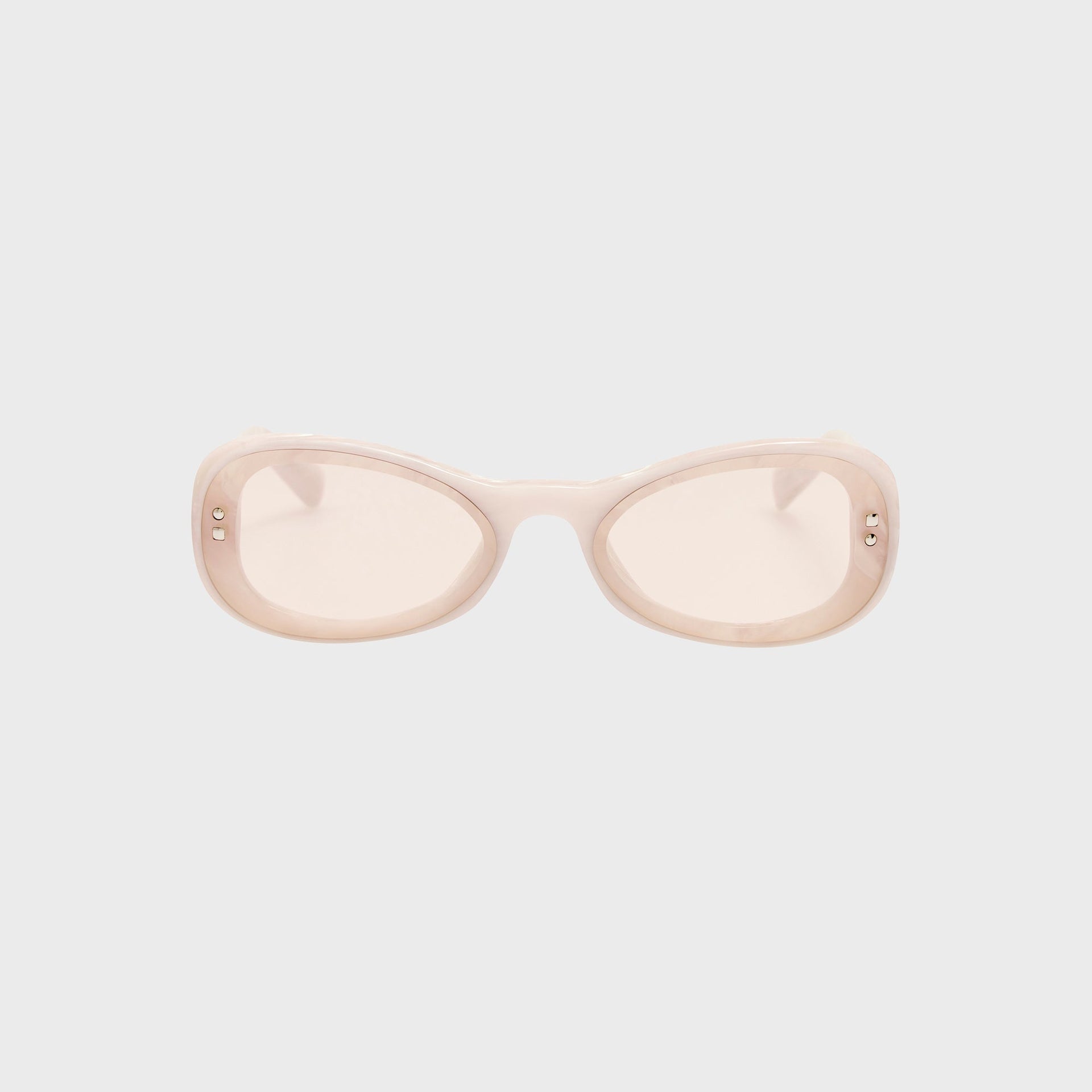 Jacquemus 194 Frames - Marble / Silver / Light Smoke