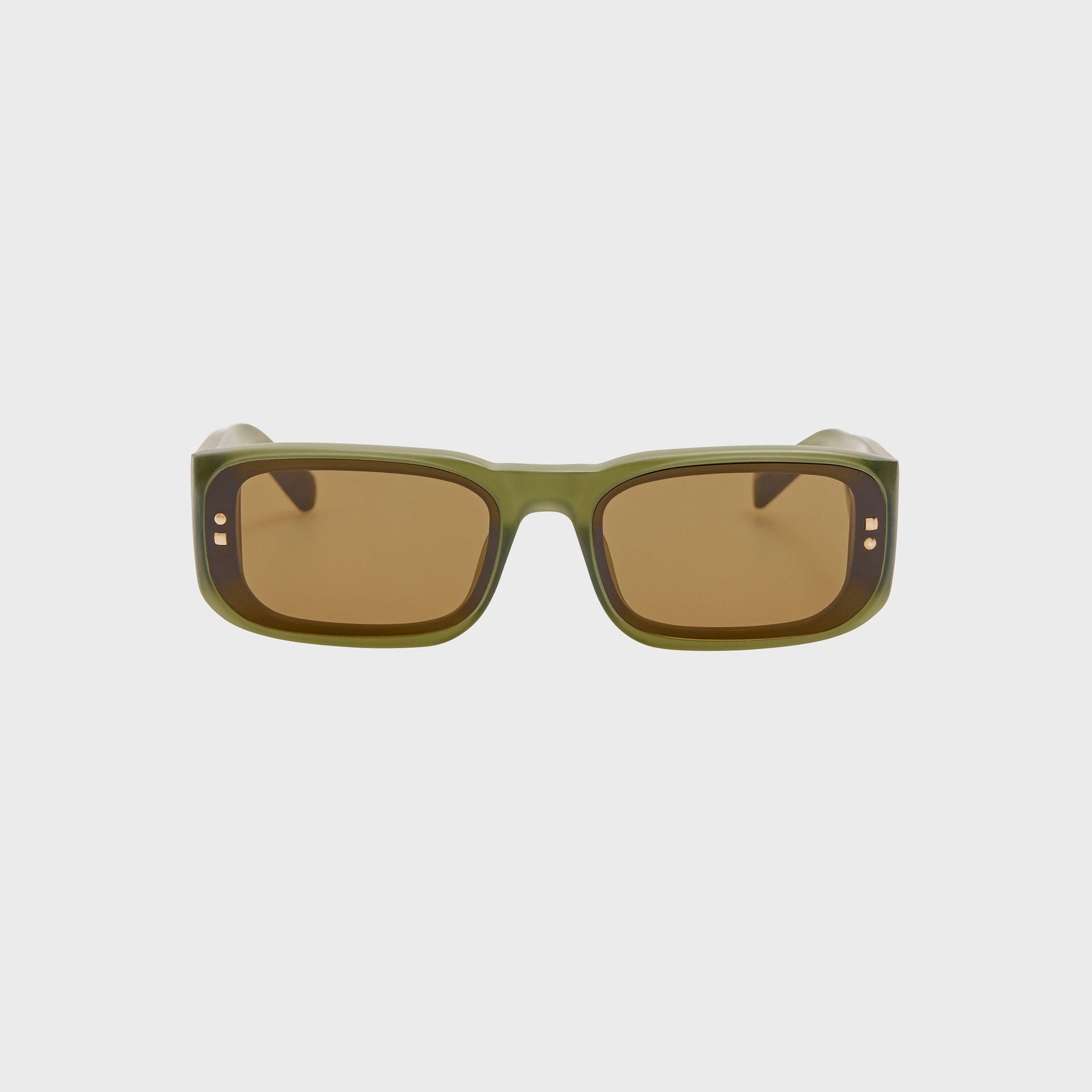 Jacquemus Pisco Frames - Sanded Green / Light Gold / Brown