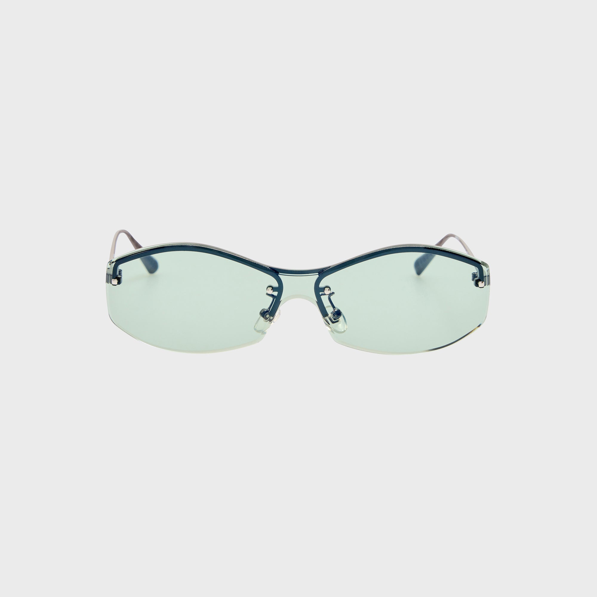 JACQUEMUS ジャックムス ベスト 46 Jacquemus 206 Frames - Nickel / Mint – Kith