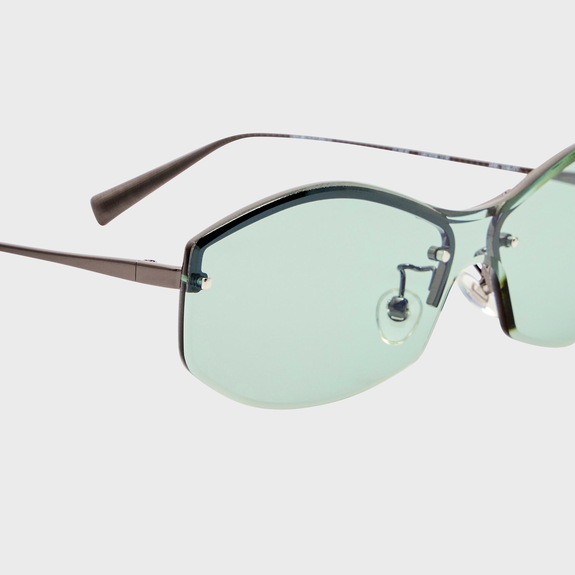 Jacquemus 206 Frames - Nickel / Mint – Kith