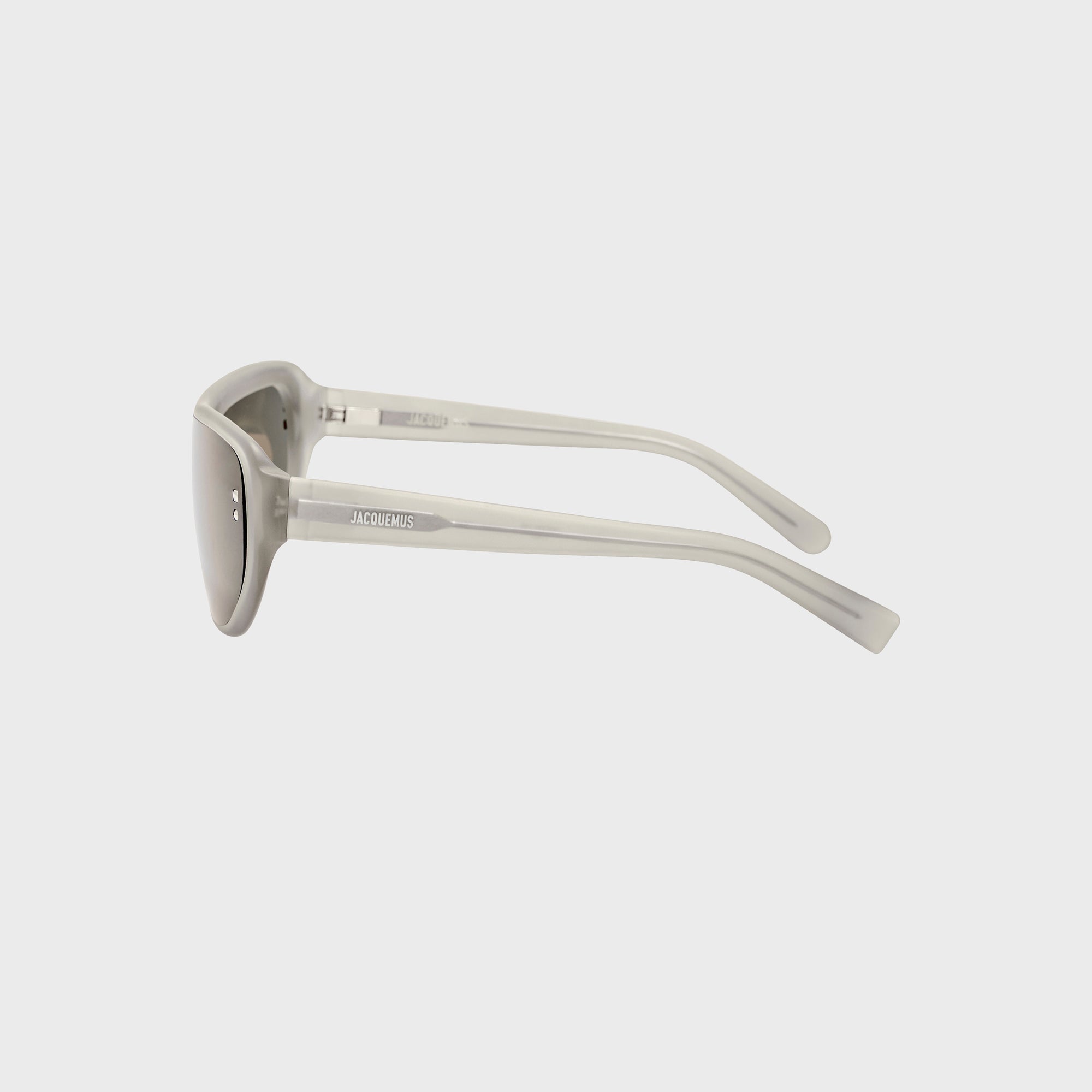 Jacquemus Jac 225 Frames - Sanded Smoke / Silver / Khaki – Kith