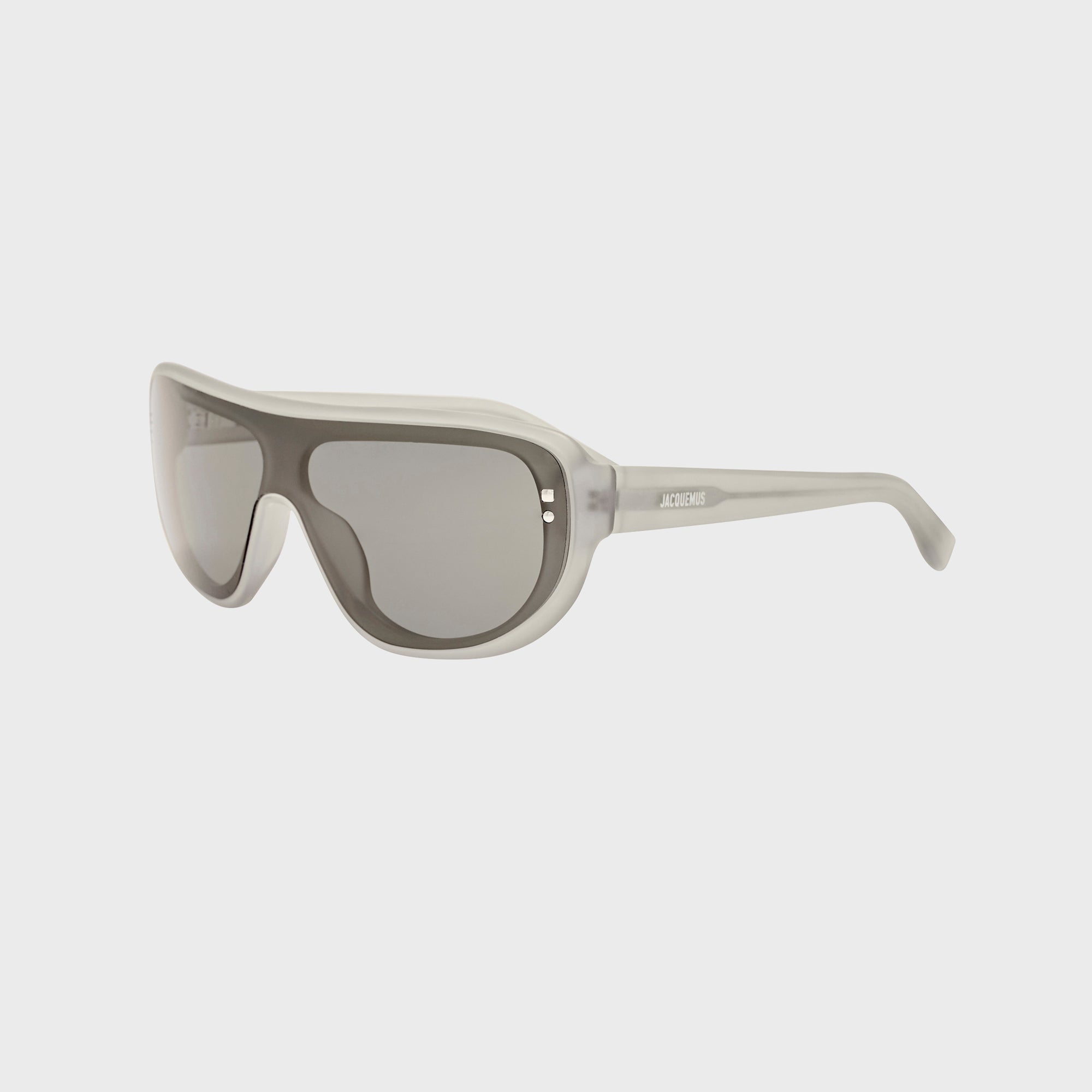 Jacquemus Jac 225 Frames - Sanded Smoke / Silver / Khaki – Kith